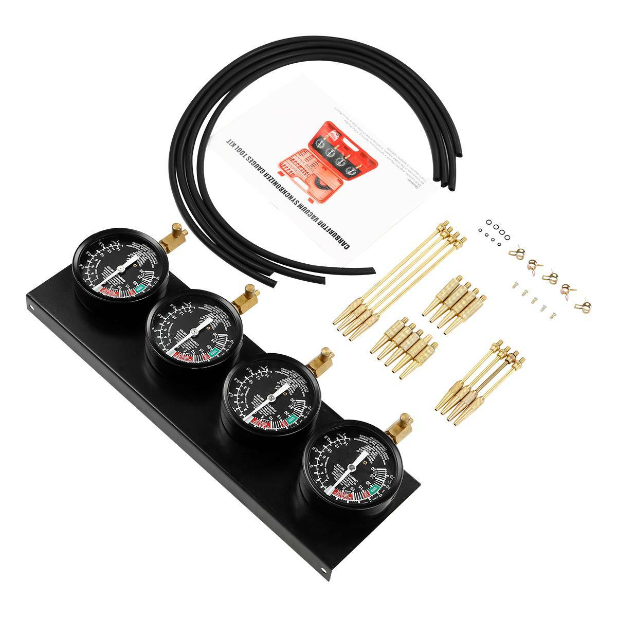 Fuel Vacuum Carburetor Synchronizer Carb Sync Gauge For GS CB KZ XS 550 650 750
