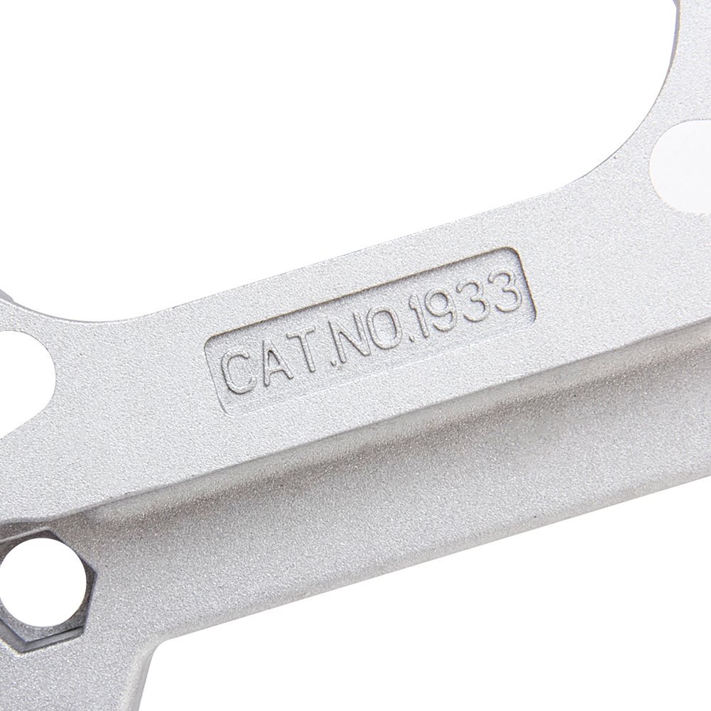 Aluminum 1933 Carb Carburetor Adapter 2bbl-4bbl Kit 4-Bolt 2 Barrel to 4 Barrel