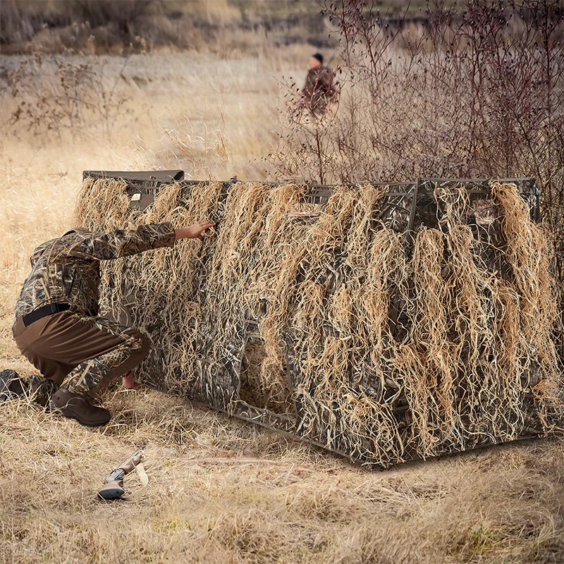 Modular Panel Hunting Blind | A-Frame Pop Up Duck & Goose Blinds | Portable 3-4