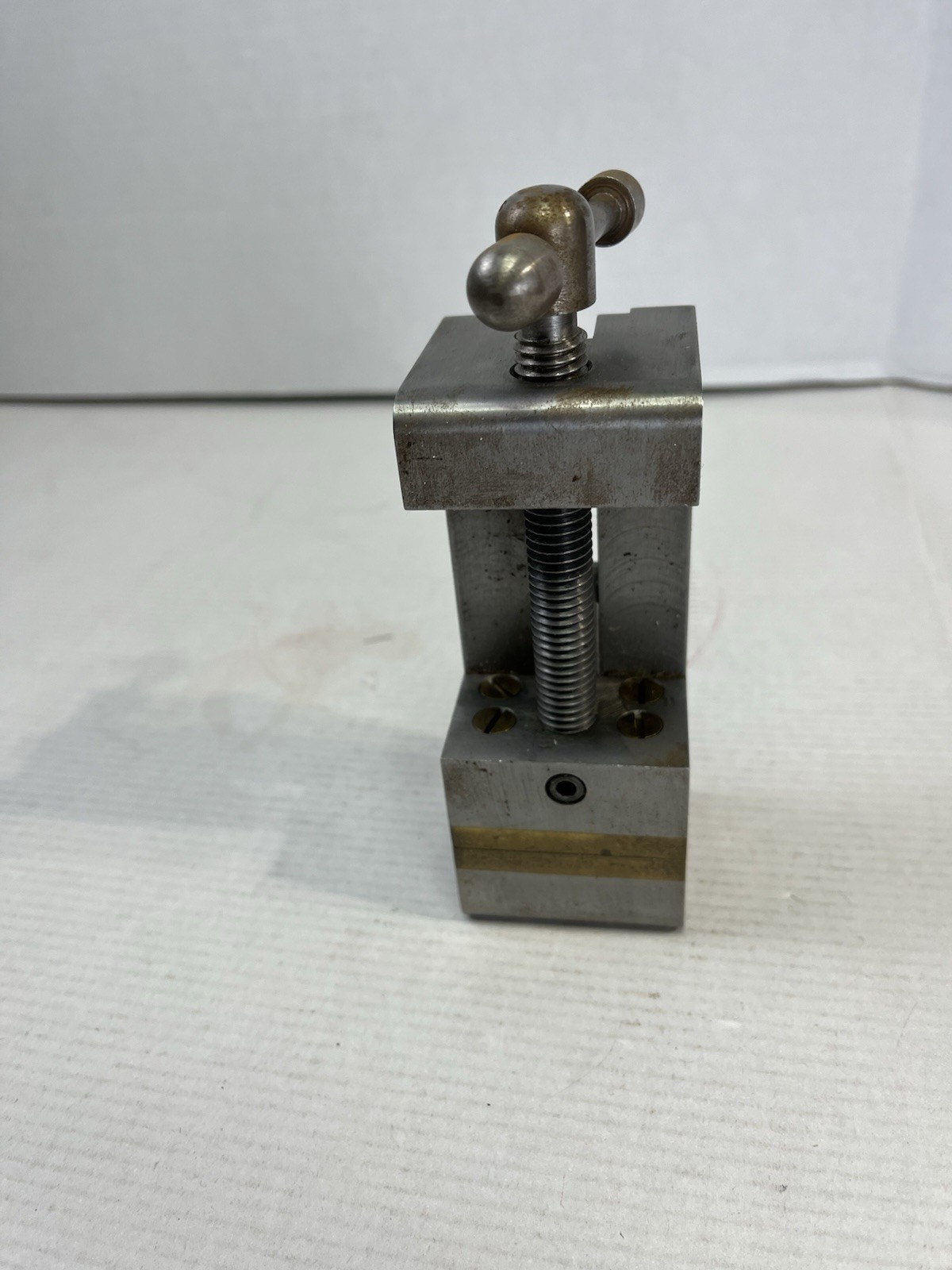 Precision Machinist 2-1/4” Jaws Opening Milling Cross Bar Turn Vintage BB