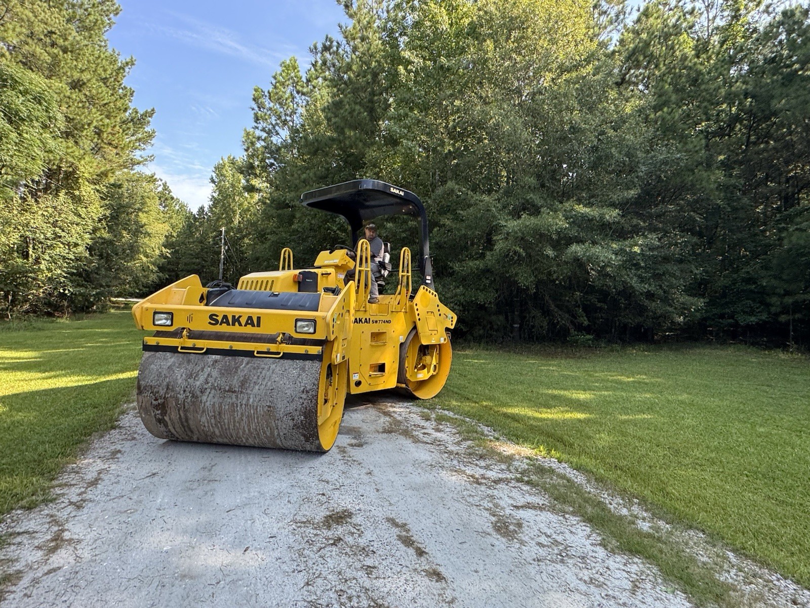 2022 Sakai SW774ND Double Drum Asphalt Roller