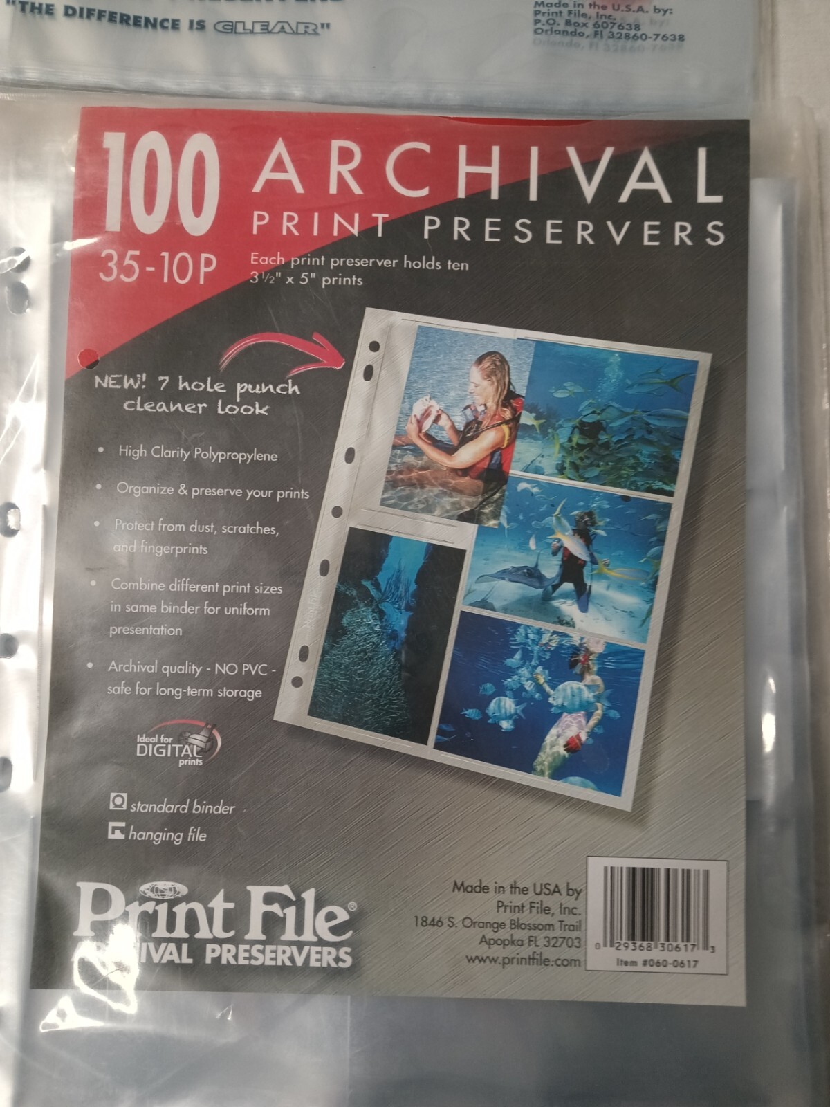 LOT OF 9 PRINT FILES FOR NEGATIVES