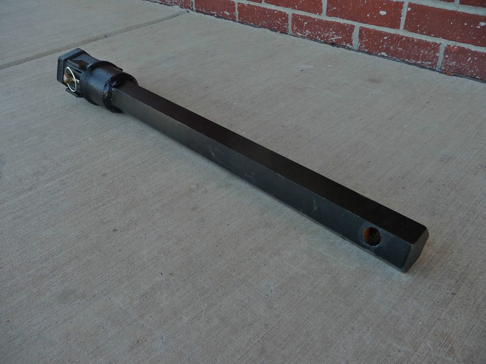 Lowe 24in Long Hex Shaft Auger Extension, 2in Hex, New, Free Shipping