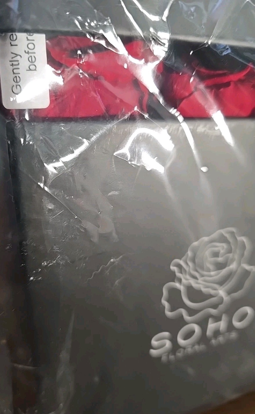 Soho Floral Arts | Roses In A Box | Genuine Roses that Last for Years Black S...