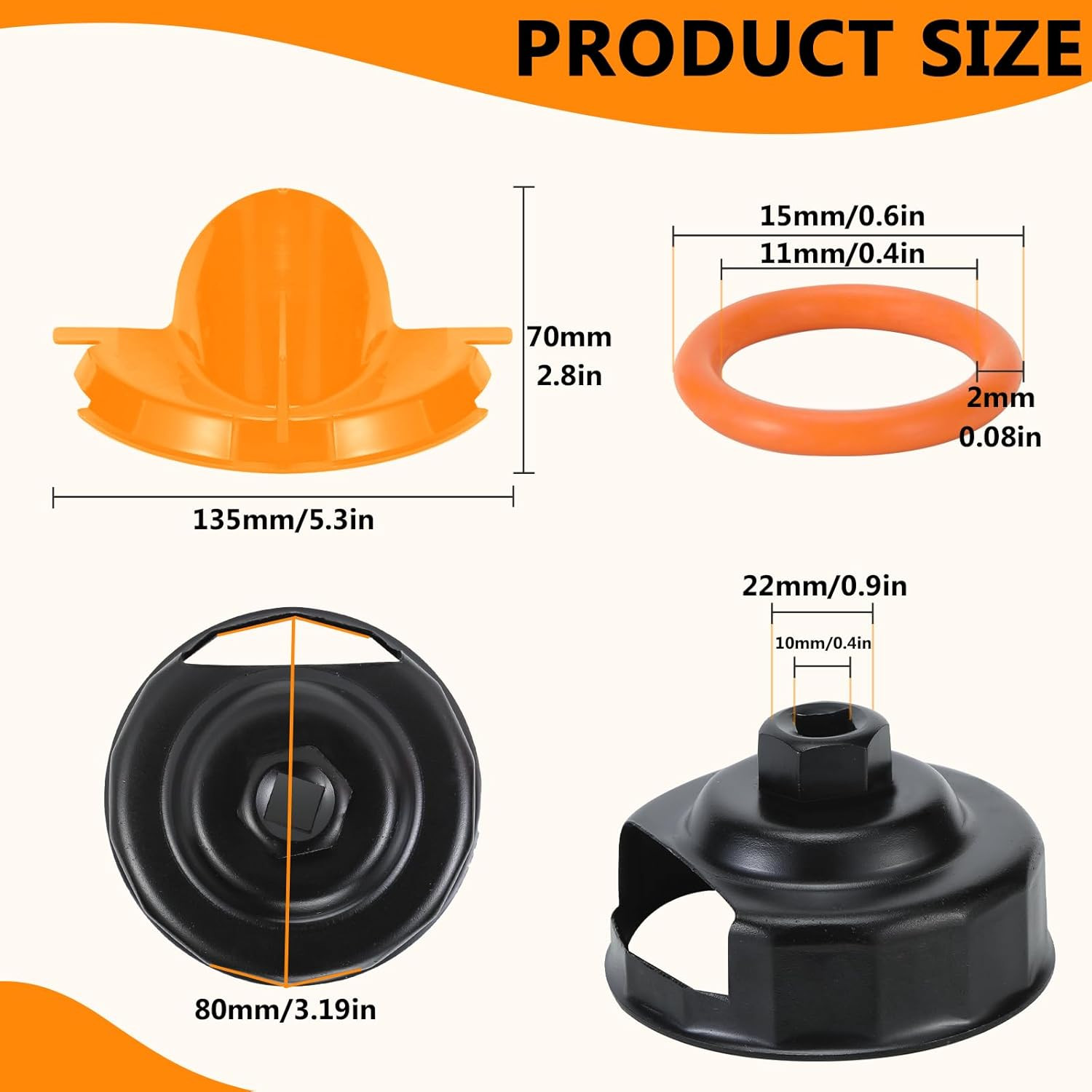 Oil Change Kit Compatible with Harley-Davidson, Complete Motorcycle Oil Change T