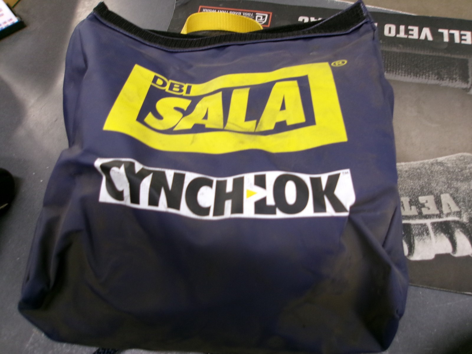 DBI SALA Cynch-Lok Wood Pole Device Climbing Strap Lanyard Fall Arrest