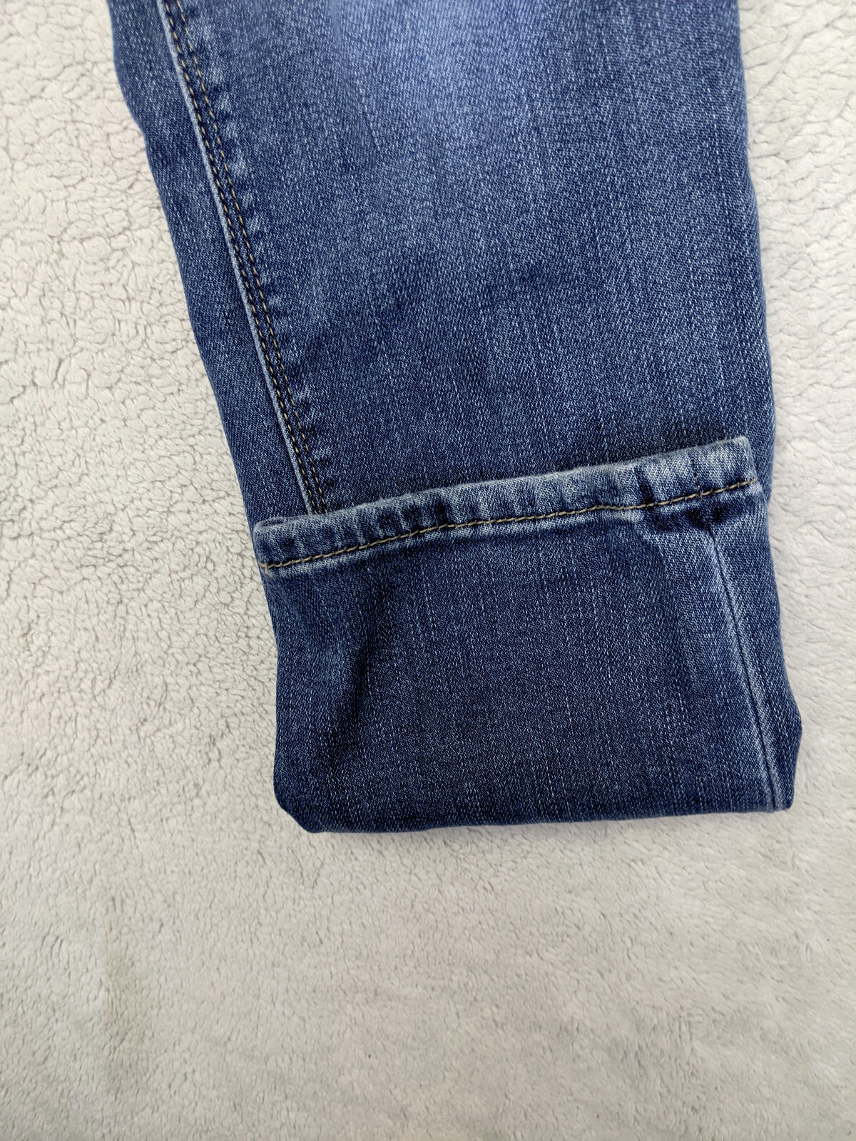White House Black Market 'The Slim' Womens Petite 0P Blue Jeans Stretch Med Wash