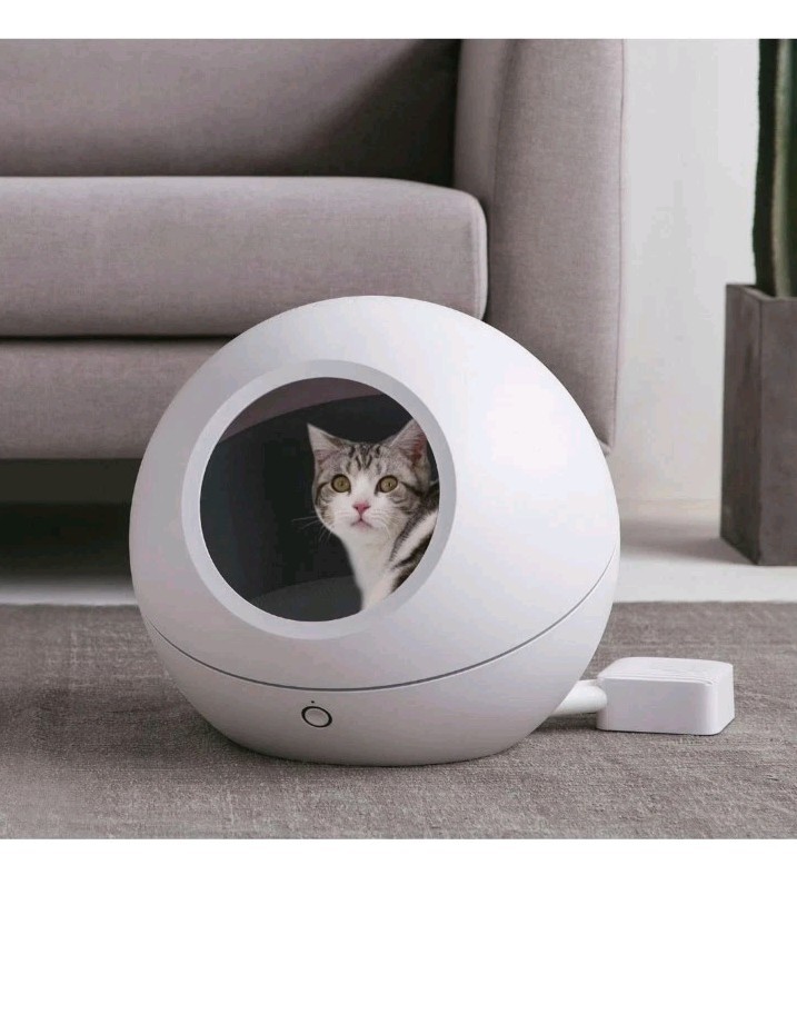 PETKIT P810 Cozy SMART PET HOUSE WHITE HEATED COOLED INDOOR CAT/DOG BED .