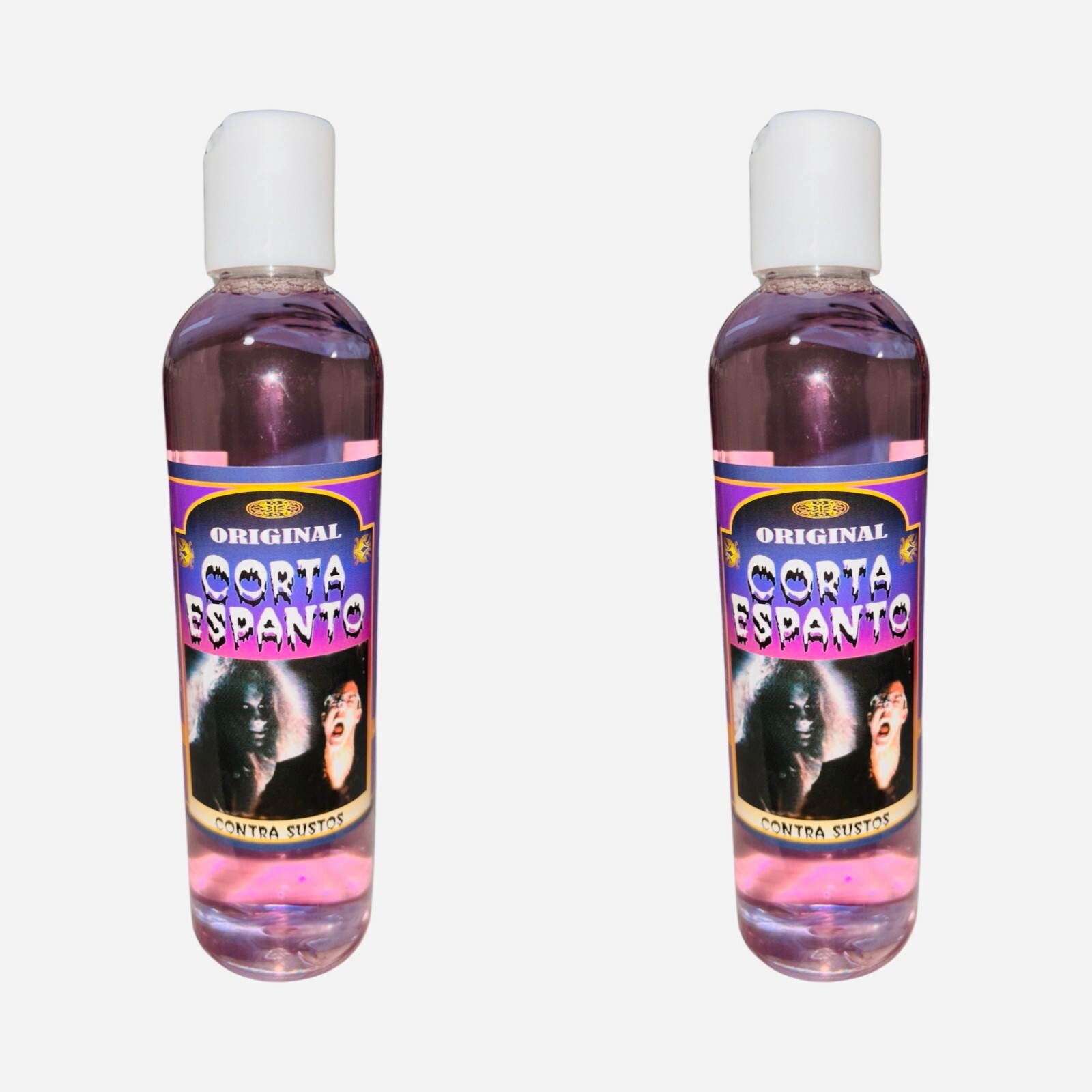 2PACK- CORTA ESPANTO Agua Espiritual Para Limpias Alejar Espiritus Demonios 8 oz