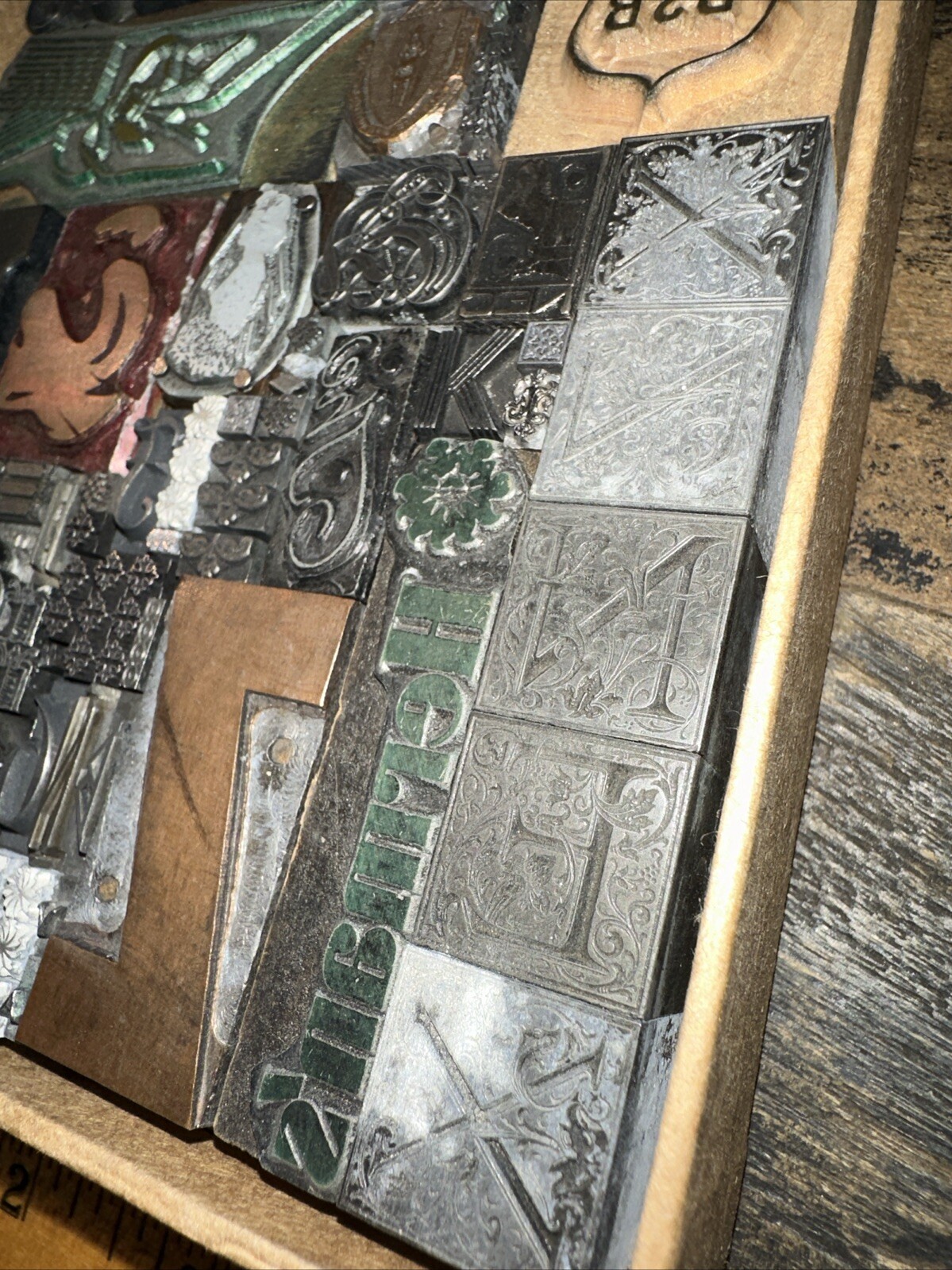 Printing Blocks Ornamentals Borders Dingbats. Wonderful Variety!! #C Beautiful!