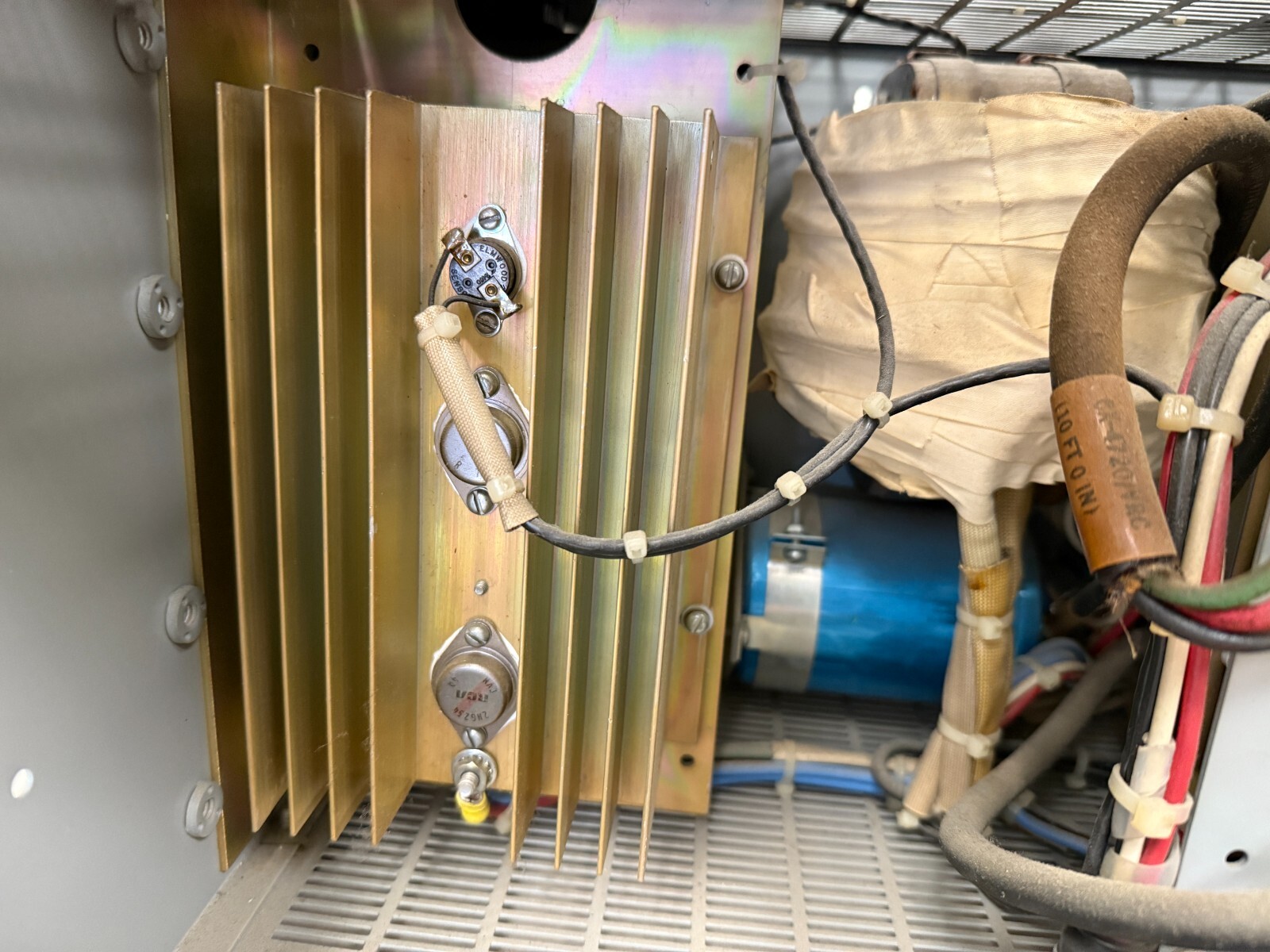 Huge Power Supply Ham Radio Teletype