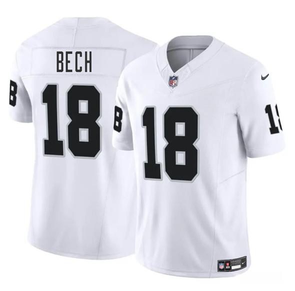 Jack Bech Mens Raiders stitched Jersey