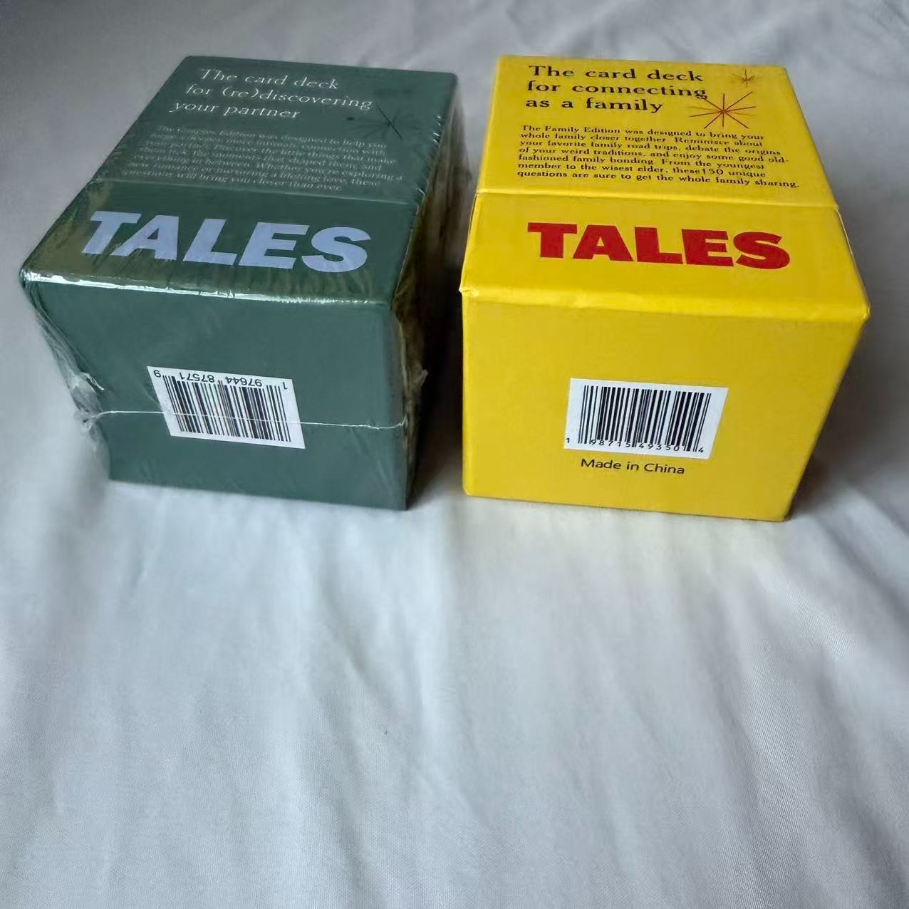 Tales Conversation Starter Card Games Family Edition & Life Story Edition NEW