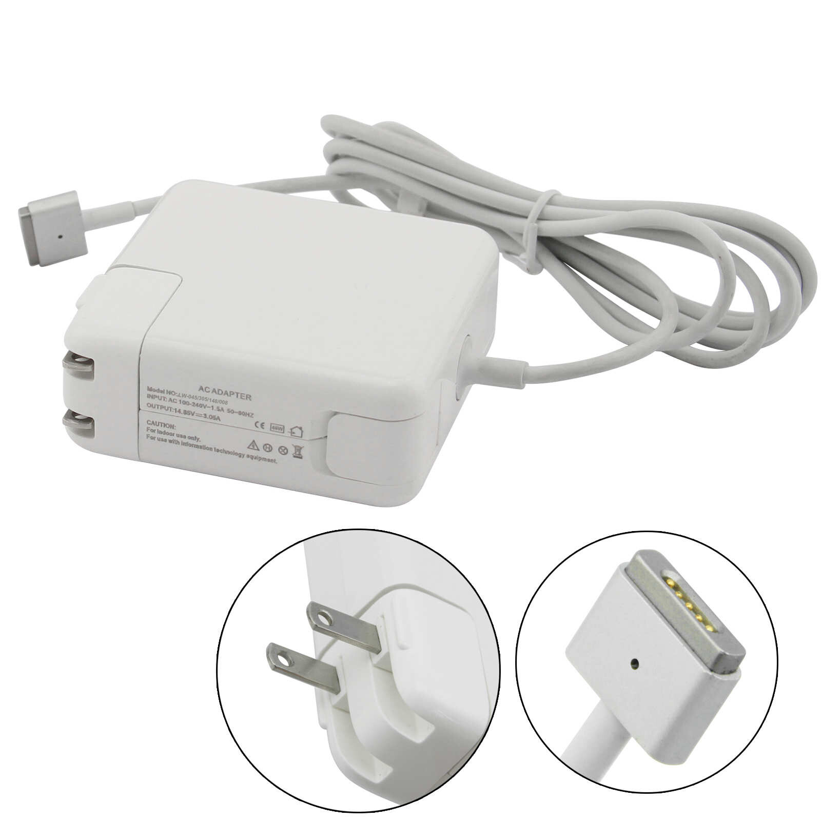 For 13" Apple MacBook Air A1466 Adapter 2012 2014 15 2016 A1435 Notebook Charger