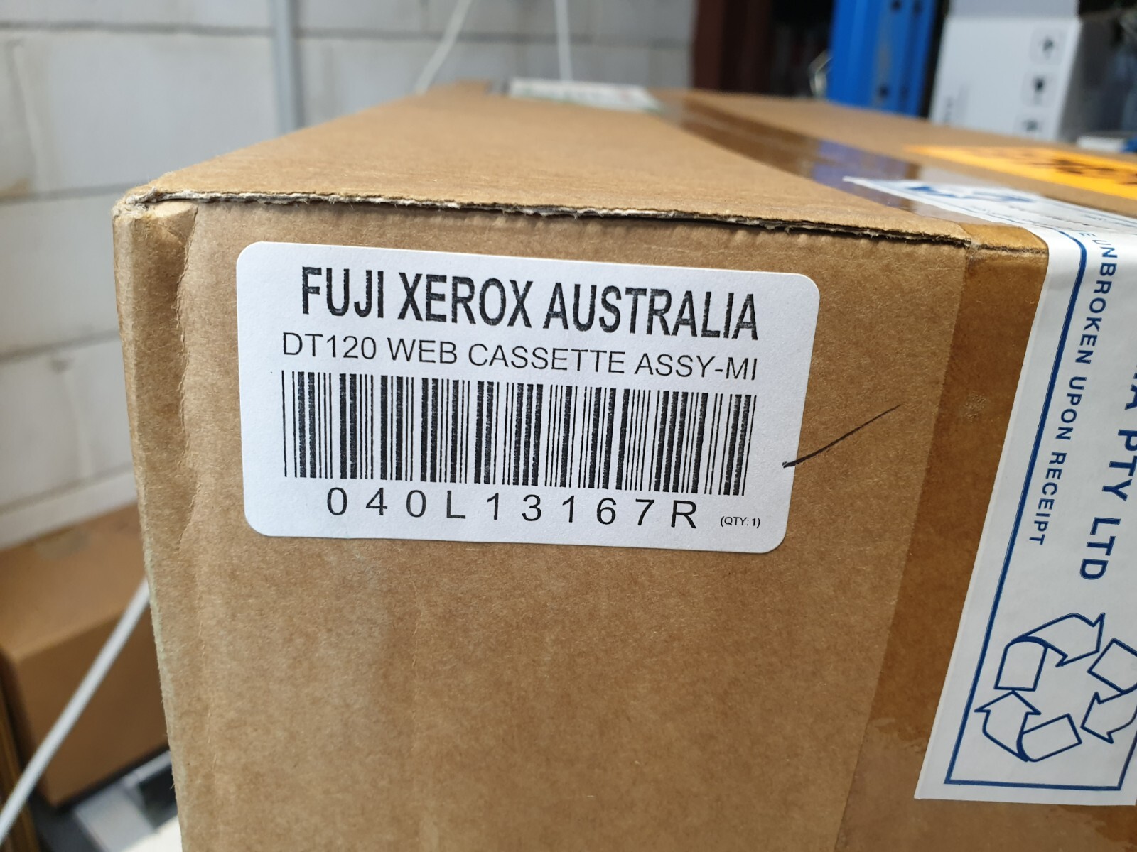 Genuine Xerox 040L13167R DT120 WEB CASSETTE ASSY-MI Brand New