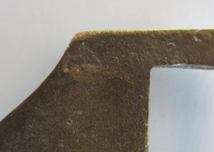 CIVIL WAR BELT PLATE VIRGINIA STATE CAVALRY - BENCH MARKED Reproduction