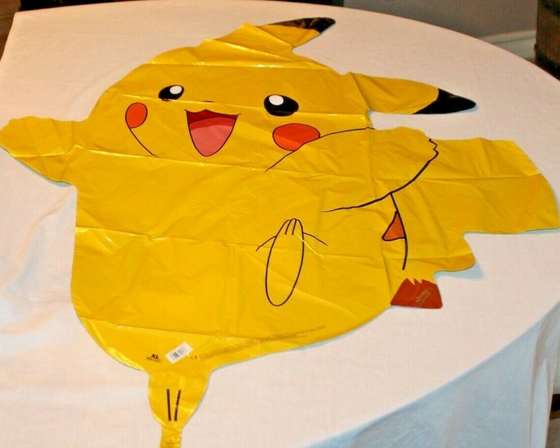 NEW POKEMON PIKACHU  31" MYLAR BALLOON PARTY SUPPLIES