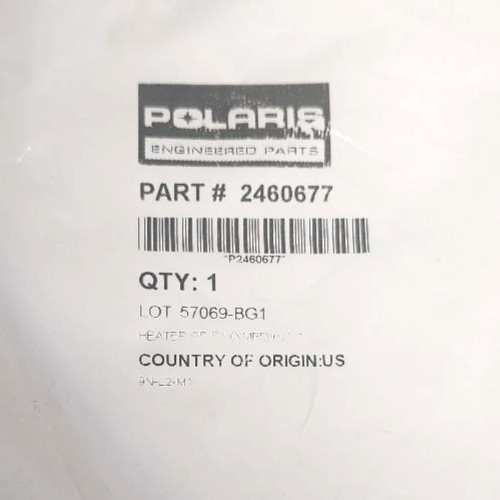 Polaris 2460677 Lo/Med/Hi Heater Grip, NOS