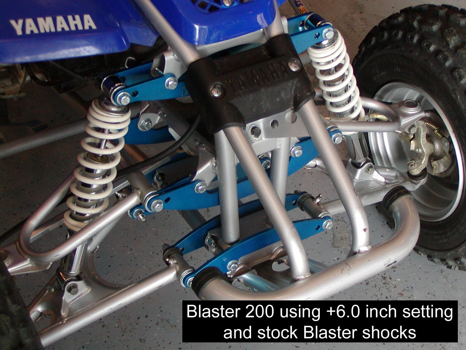 Yamaha YSF Blaster 200 A-arms & Shocks ATV Widening Kit +6"