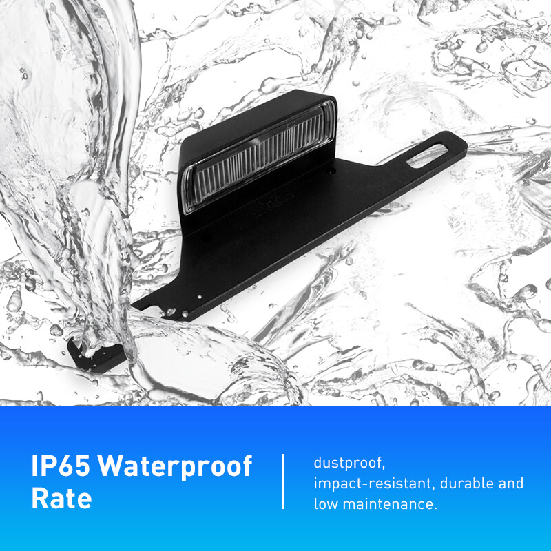 12V Car LED License Plate Light RV Camper Trailer UTV Truck Van IP65 Cool White