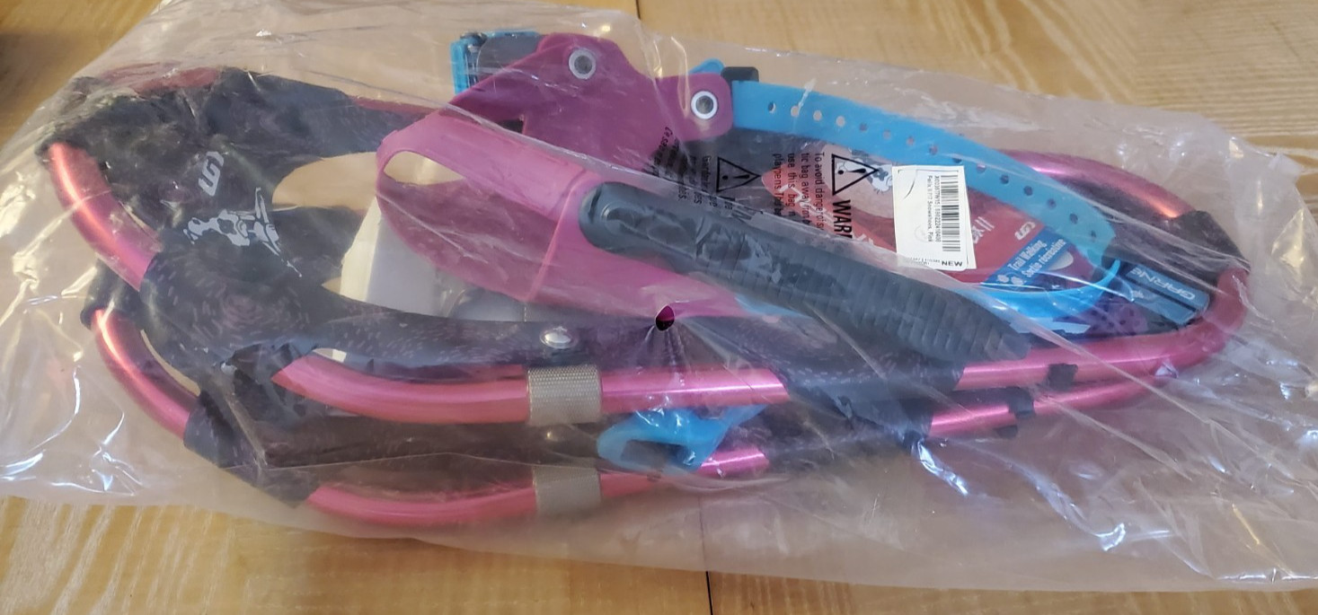 Louis Garneau Felix II 717 Children's Snowshoes 30-80lbs Pink (Pair of Two)