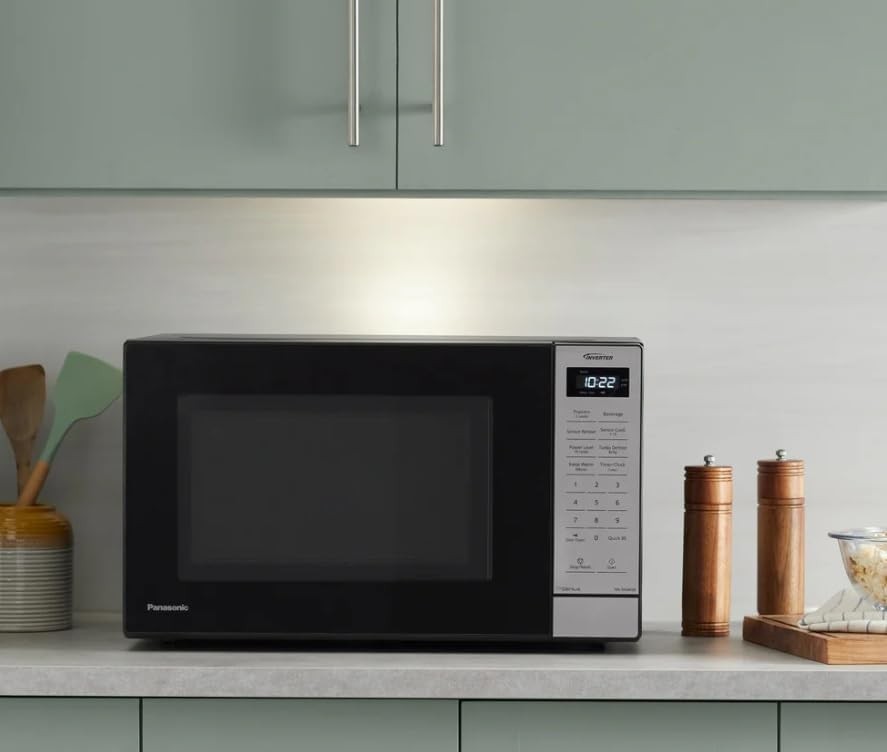 Panasonic NN-SN68QB 1.2 cu. ft. 1250W Inverter Microwave - Certified Refurbished