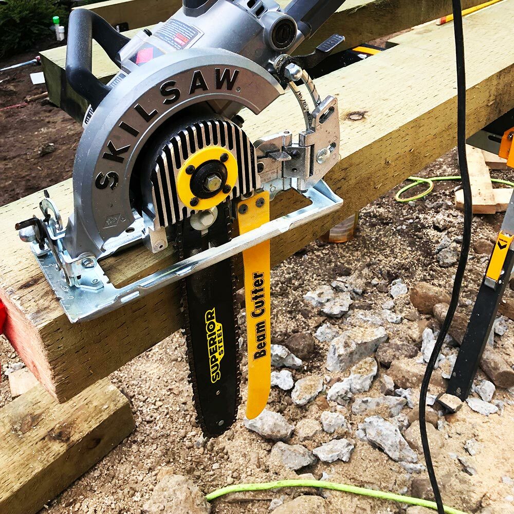 Superior Steel S77000 12 Inch Beam Cutter for Worm Drive Saws