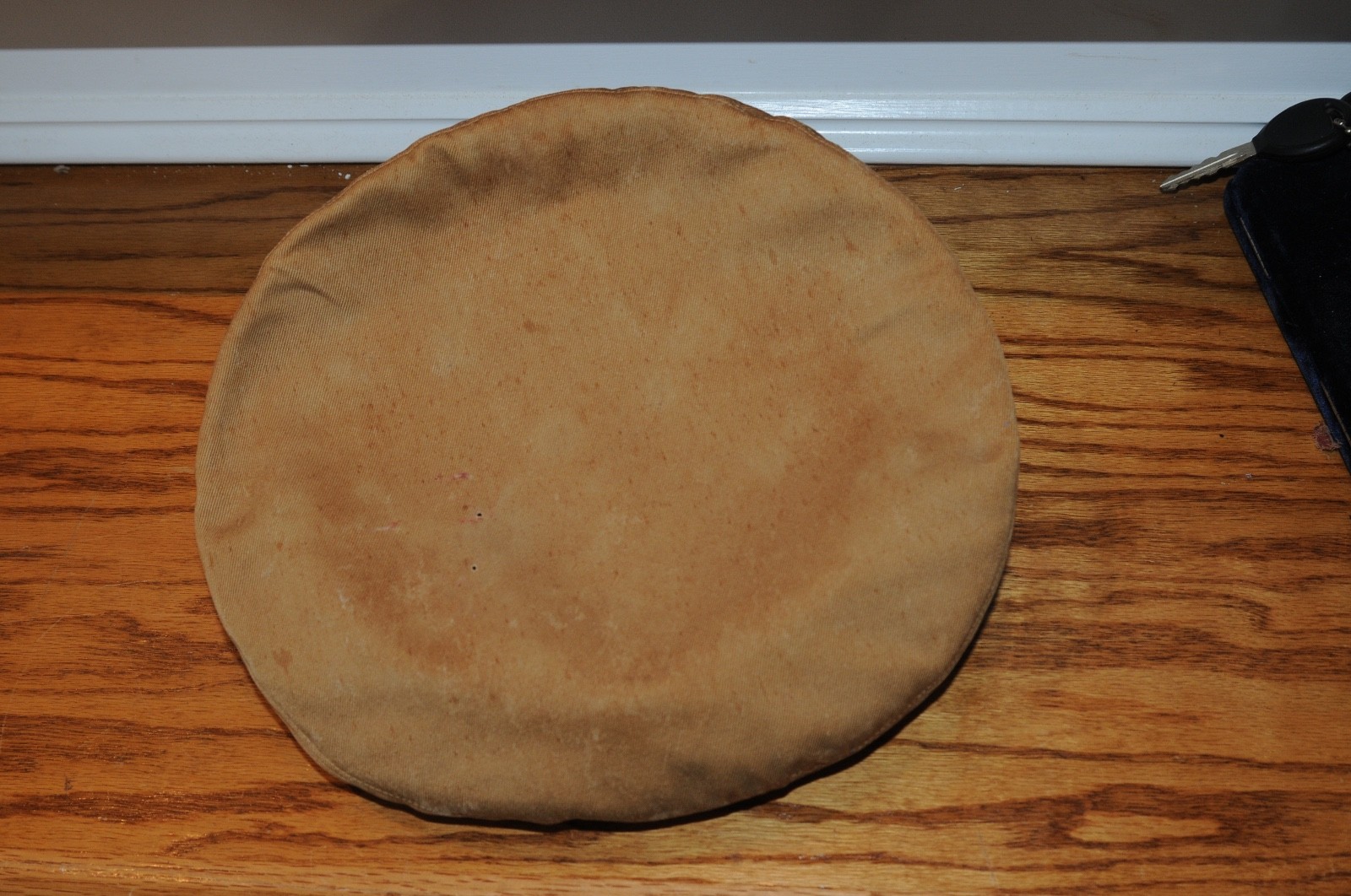 United State US WW2 USN Navy Visor Hat Cap Original Period Hat Well Worn Damaged