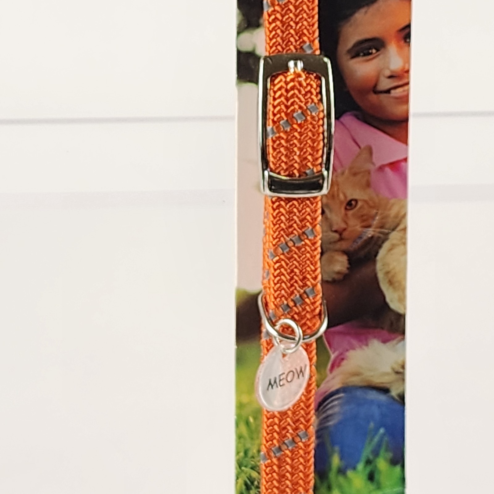 Coastal ElastaCat Reflective Cat Collar Safety Stretch Adjustable 10"