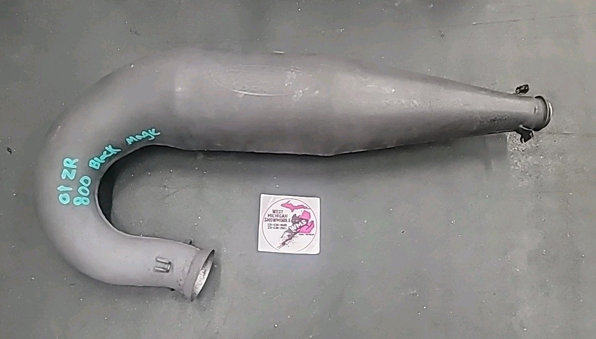 Arctic Cat ZR/ZL/Mountain Cat 800 Black Magic Exhaust Expansion Chamber Pipe