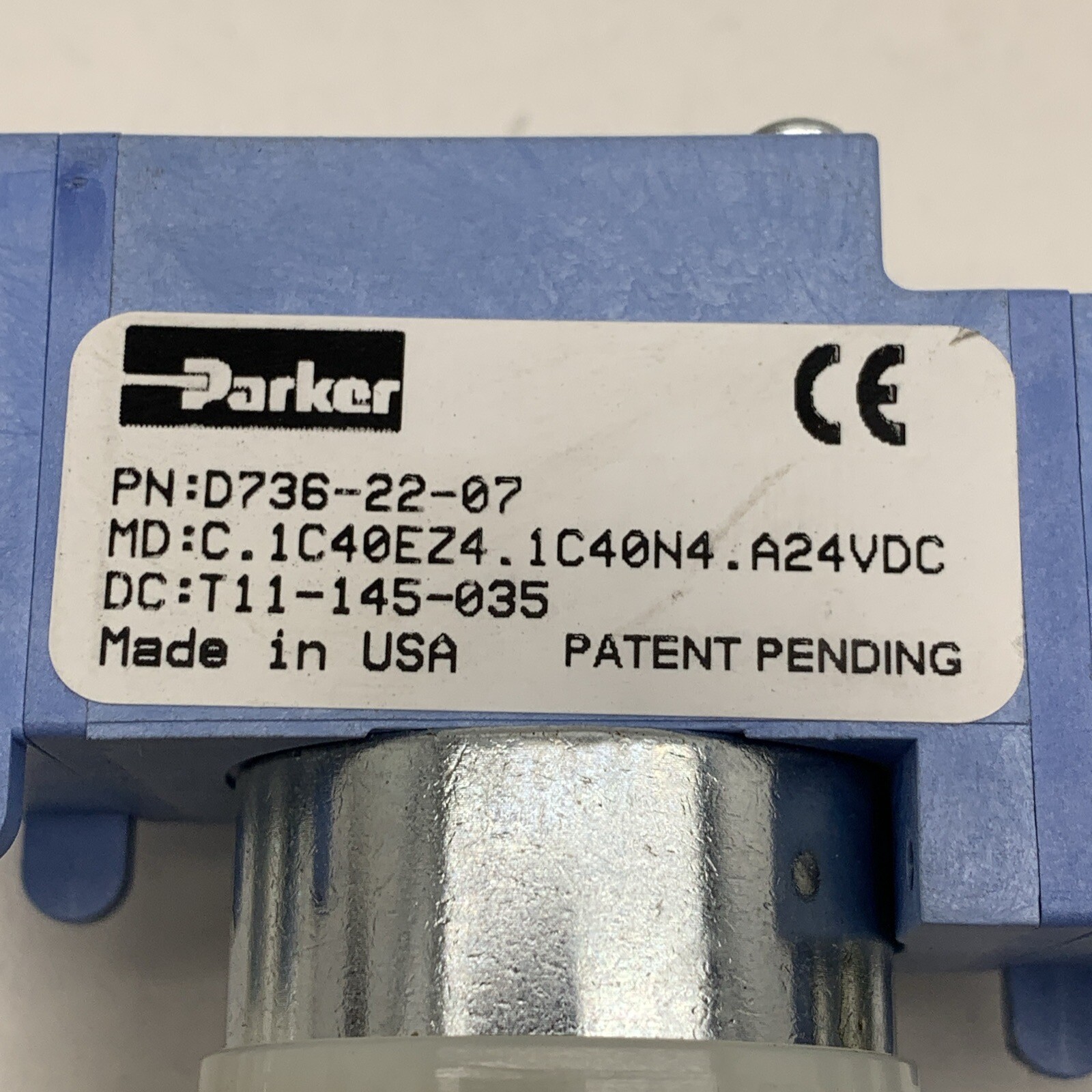 Parker D736-22-07 Miniature Dual Head Diaphragm Pump 24VDC with Tubing