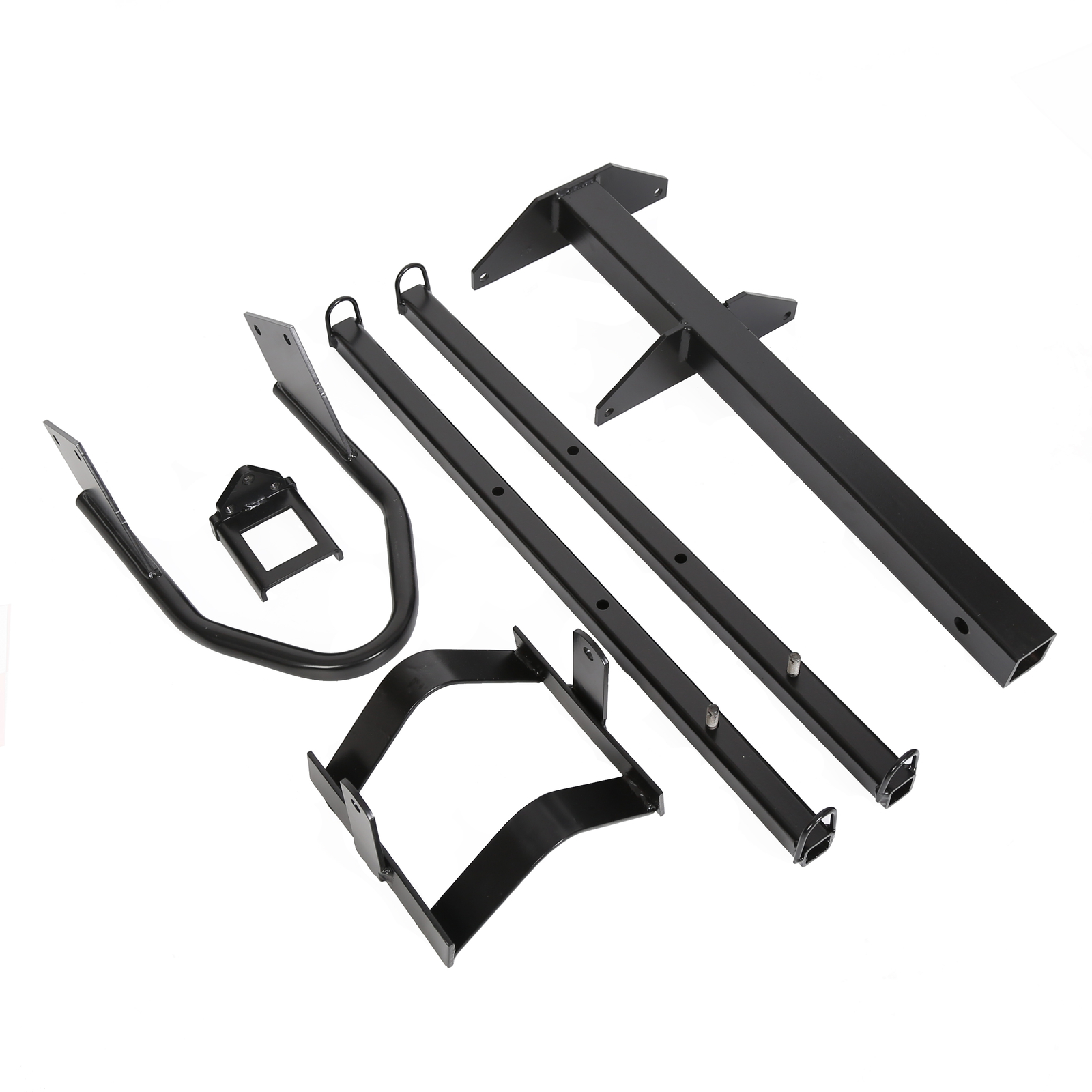 600 LBS Heavy Duty Motorcycle Carrier Dirt Bike Rack Hitch Mount Hauler w/ Ramp