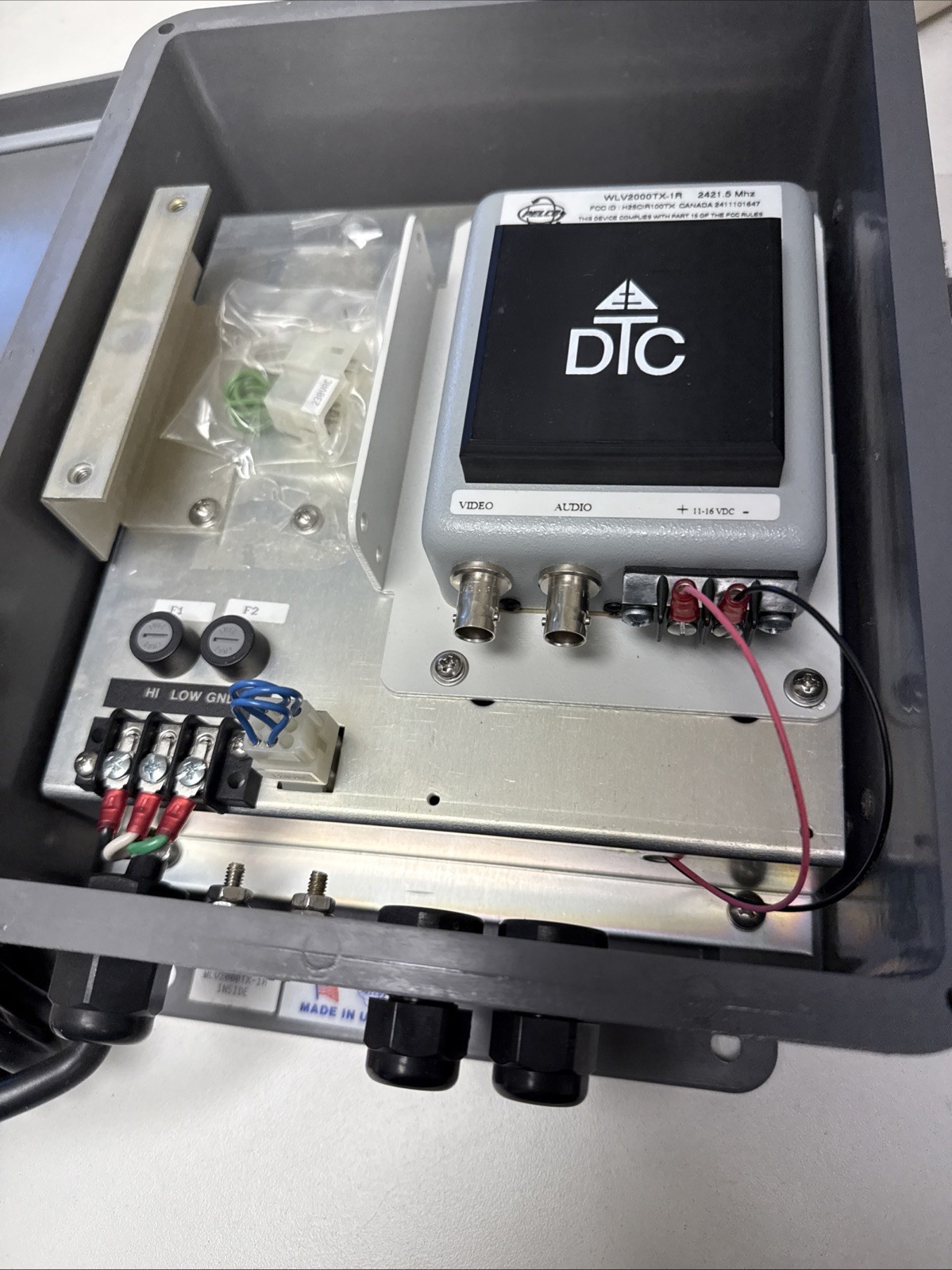 PELCO WLV2000TX-1R Wireless Video Transmission System wlv2000 series