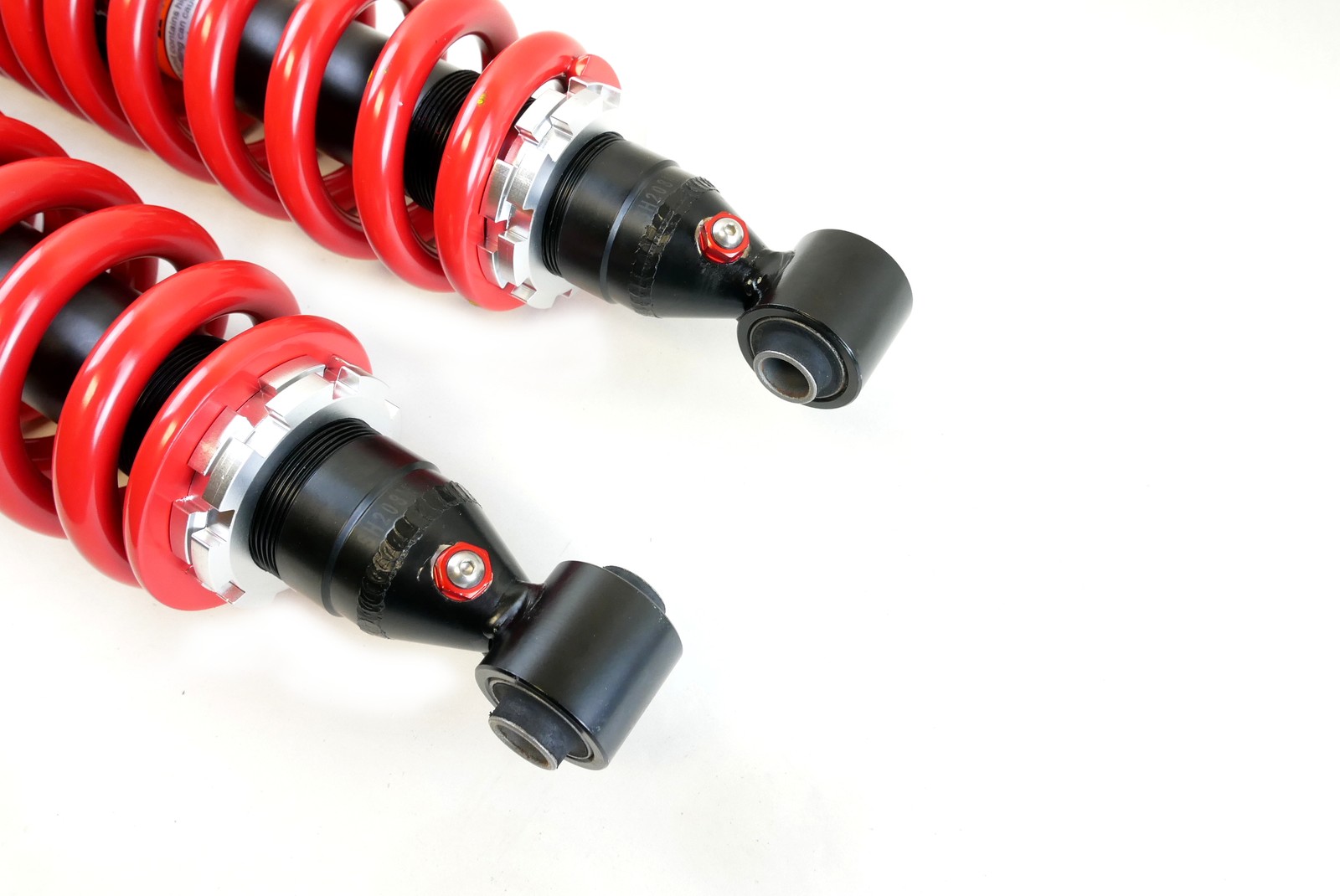Monster Rear Shocks for Yamaha Rhino 660 2004, Red, Quality Tested, Gas-Charged