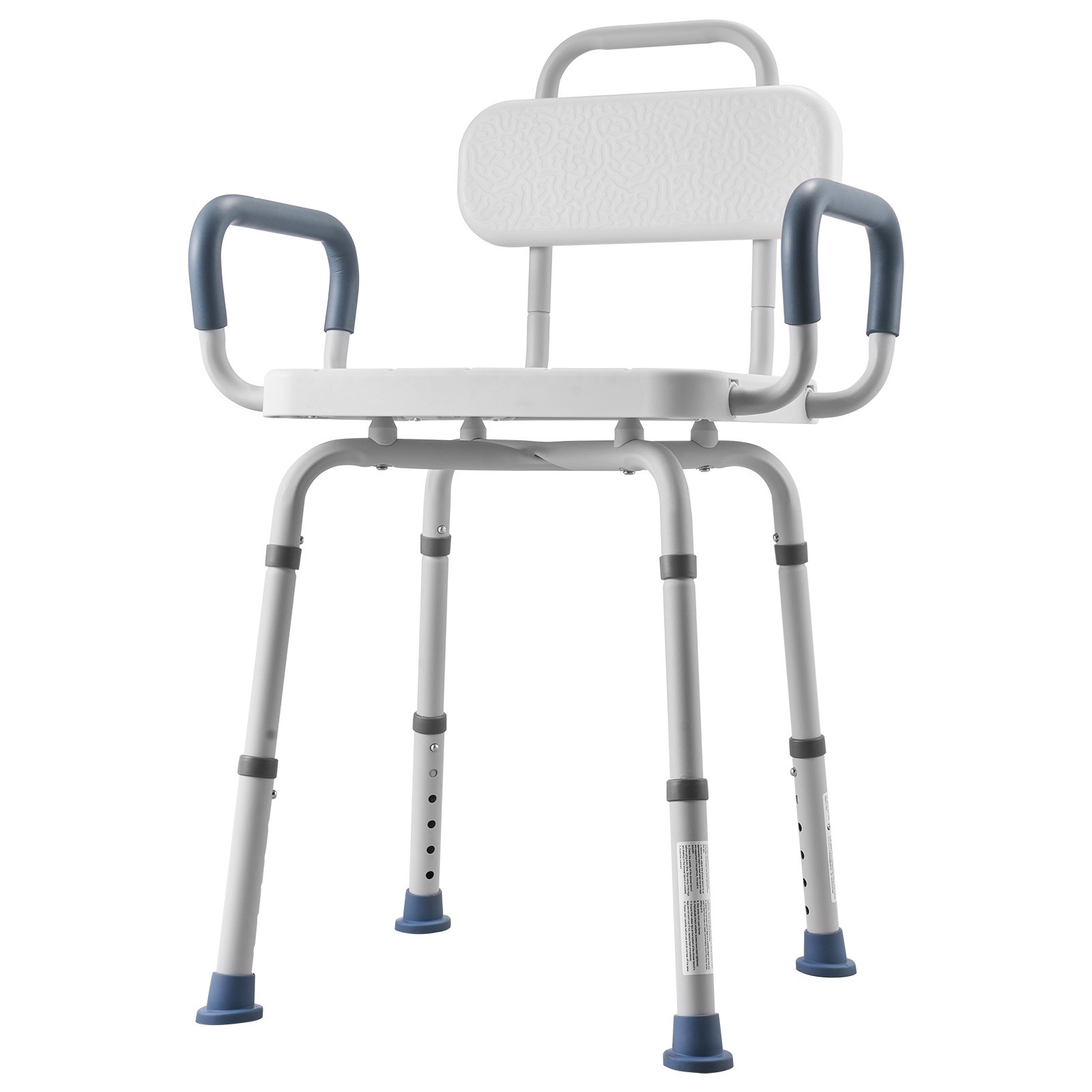 Uimoso Swivel Shower Chair with Arms and Back, Heavy Duty