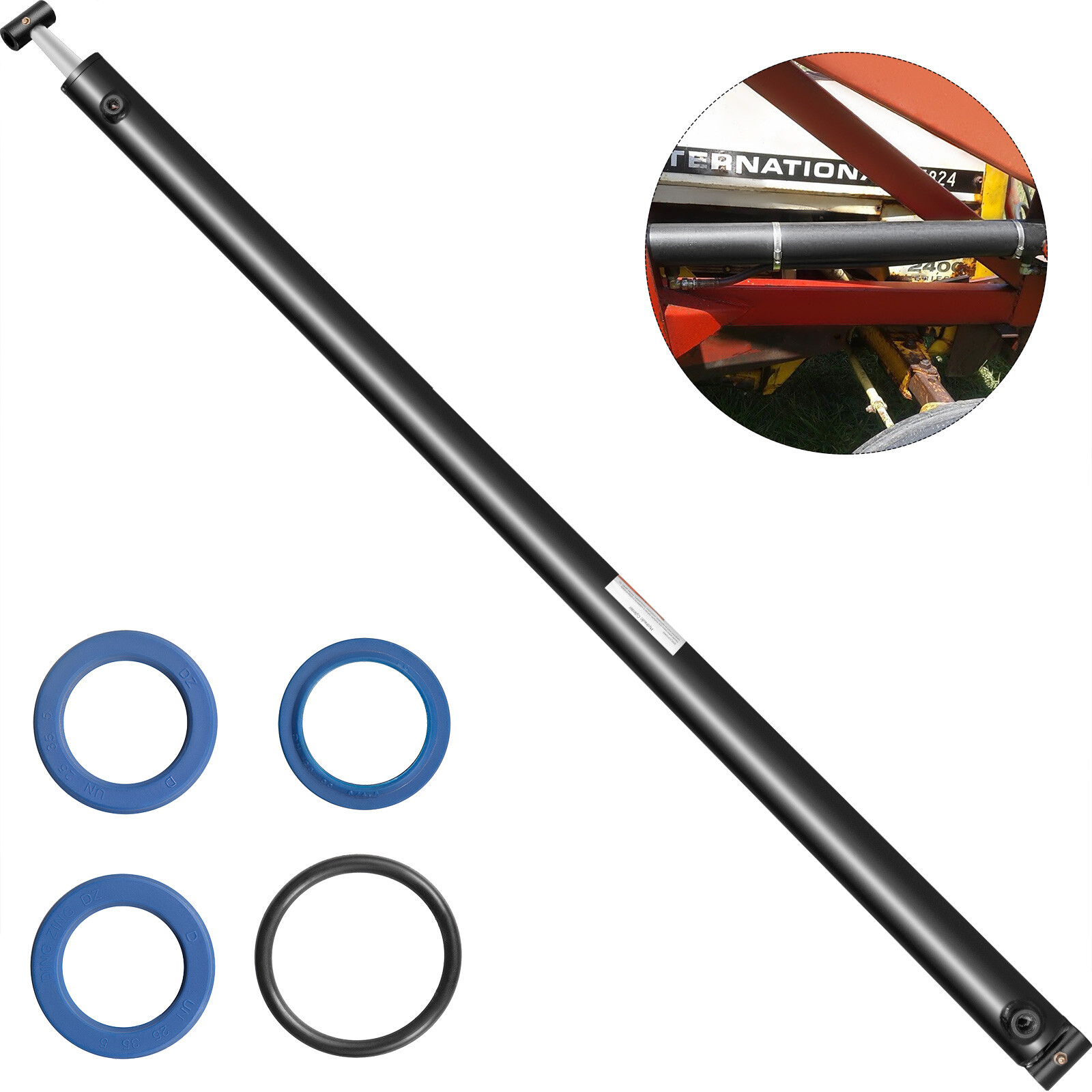 2x36 Hydraulic Cylinder Double Acting 2" Bore 36" Stroke 2500PSI Cylinder