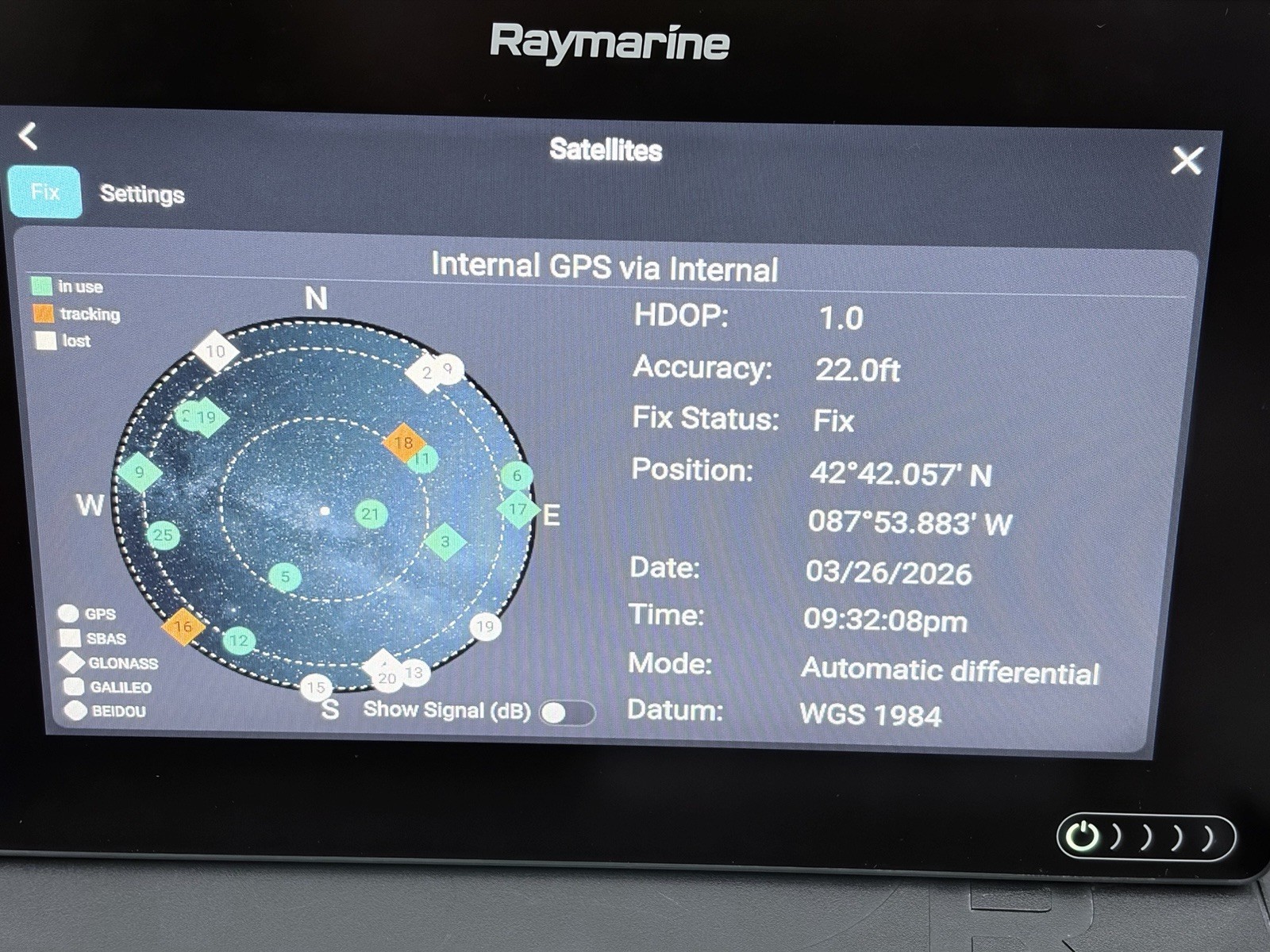 Raymarine Axiom 9 GPS Chartplotter Multifunction Display- Tested & Warranty