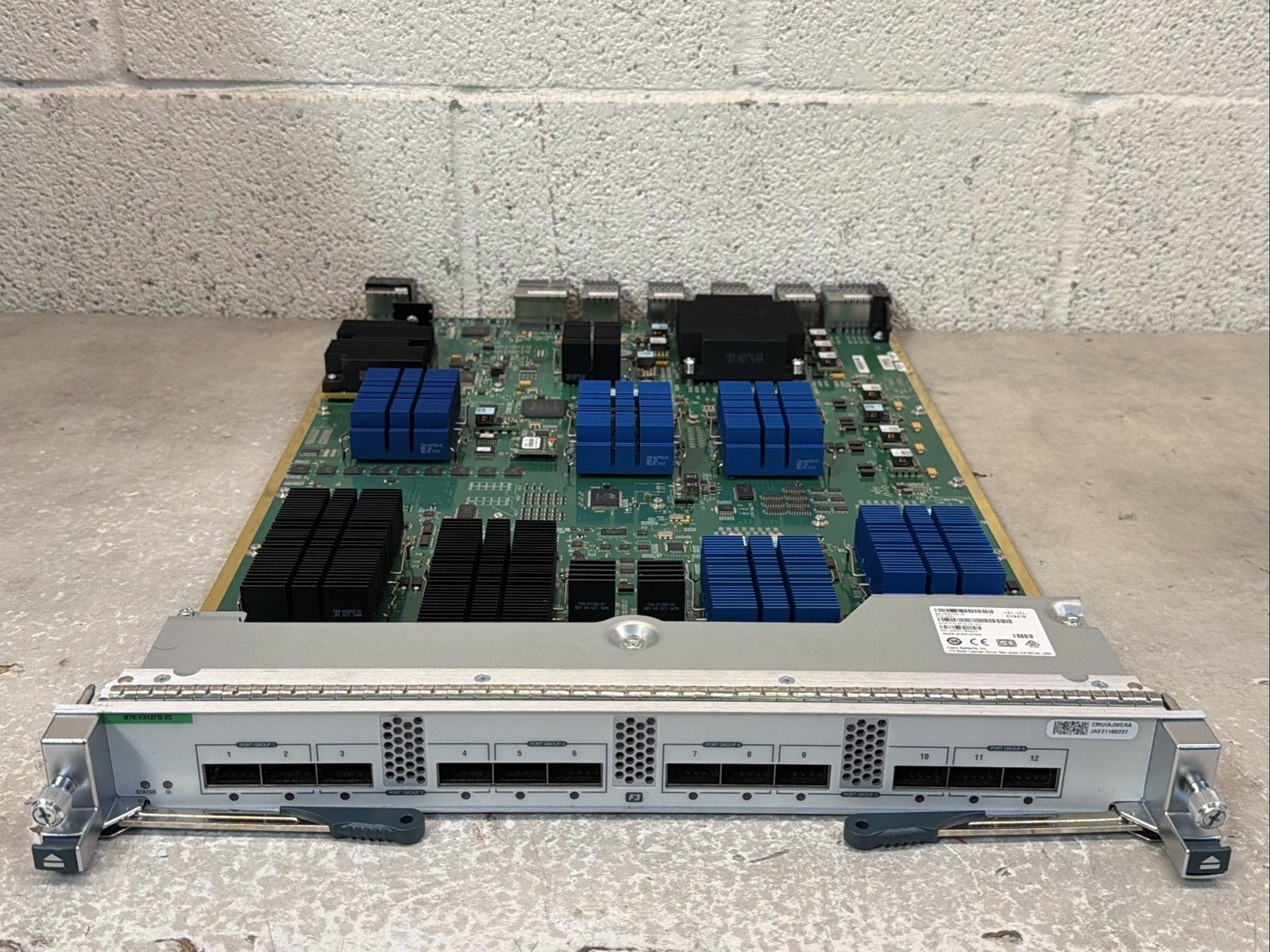 Cisco N7K-F312FQ-25 Nexus 7000 12-Port 40Gb QSFP+ Ethernet Line Card