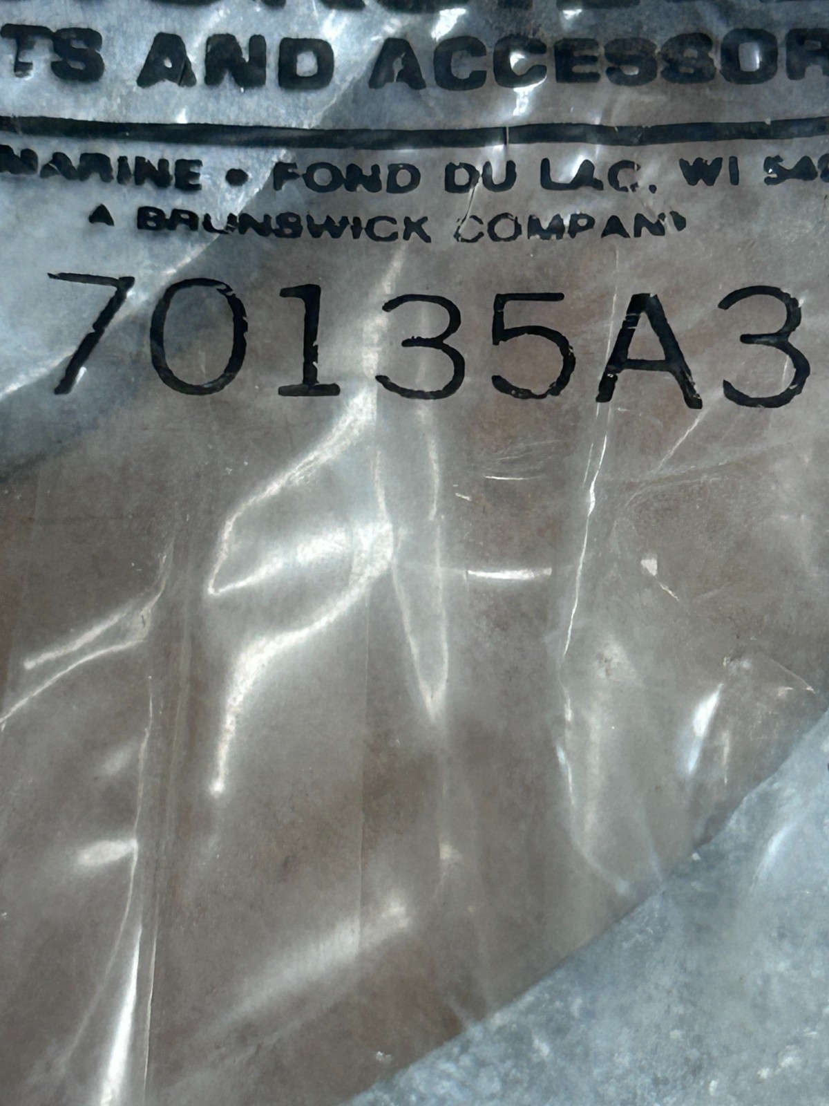 NOS OEM Quicksilver Mercury Shift Lever 70135A3 1993 and BELOW