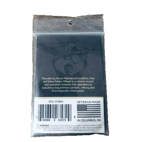 MILSPIN - The Original No Touch Key - Veteran Crafted In USA (X)