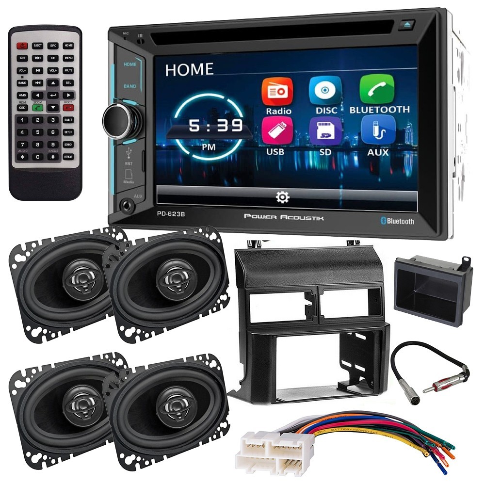 6.2" CD/DVD AM/FM Car Stereo & Speakers for 1988-1994 GM SUV/Full Size Trucks