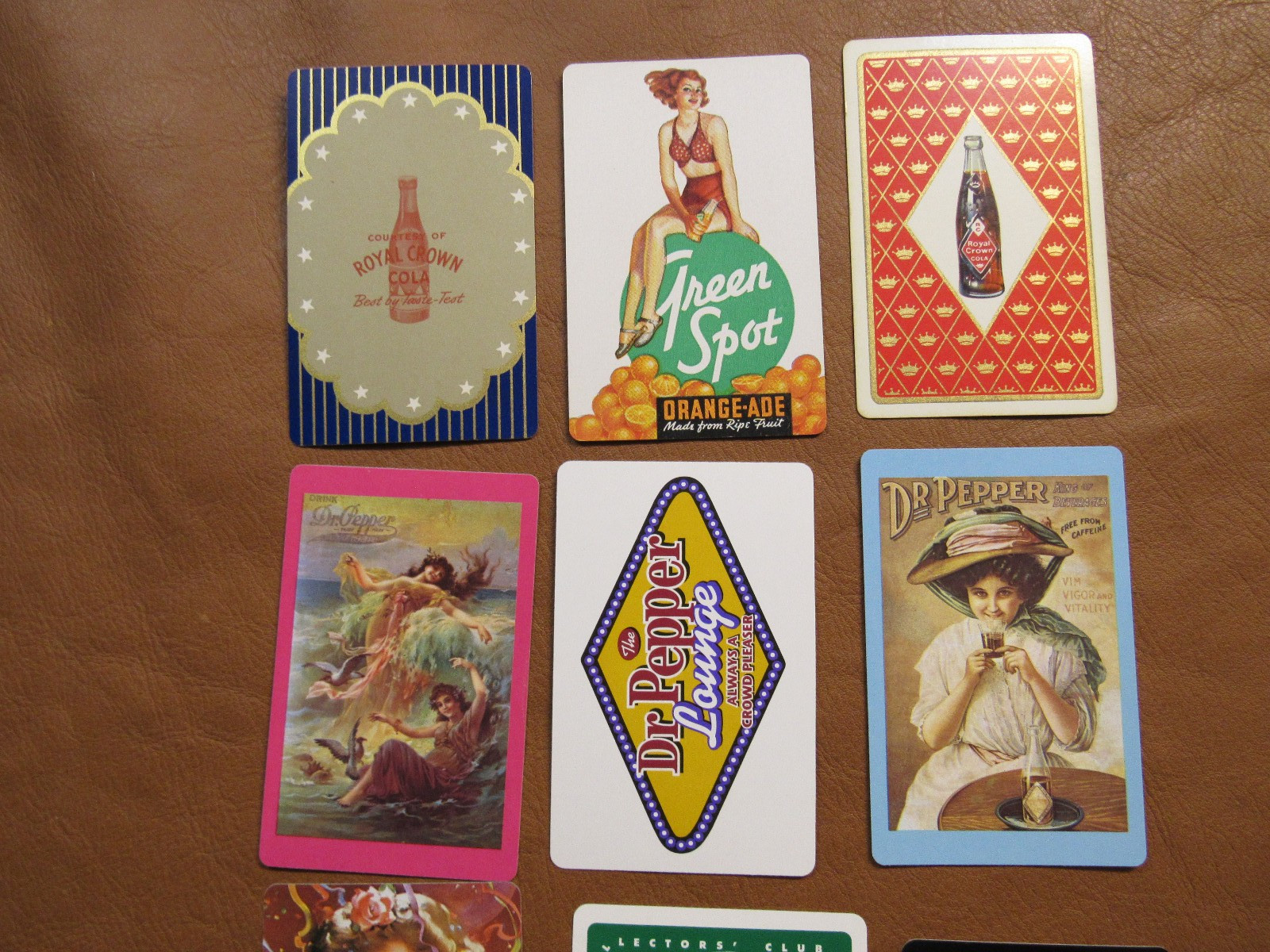 Twelve Soda Advertising Playing Swap Cards