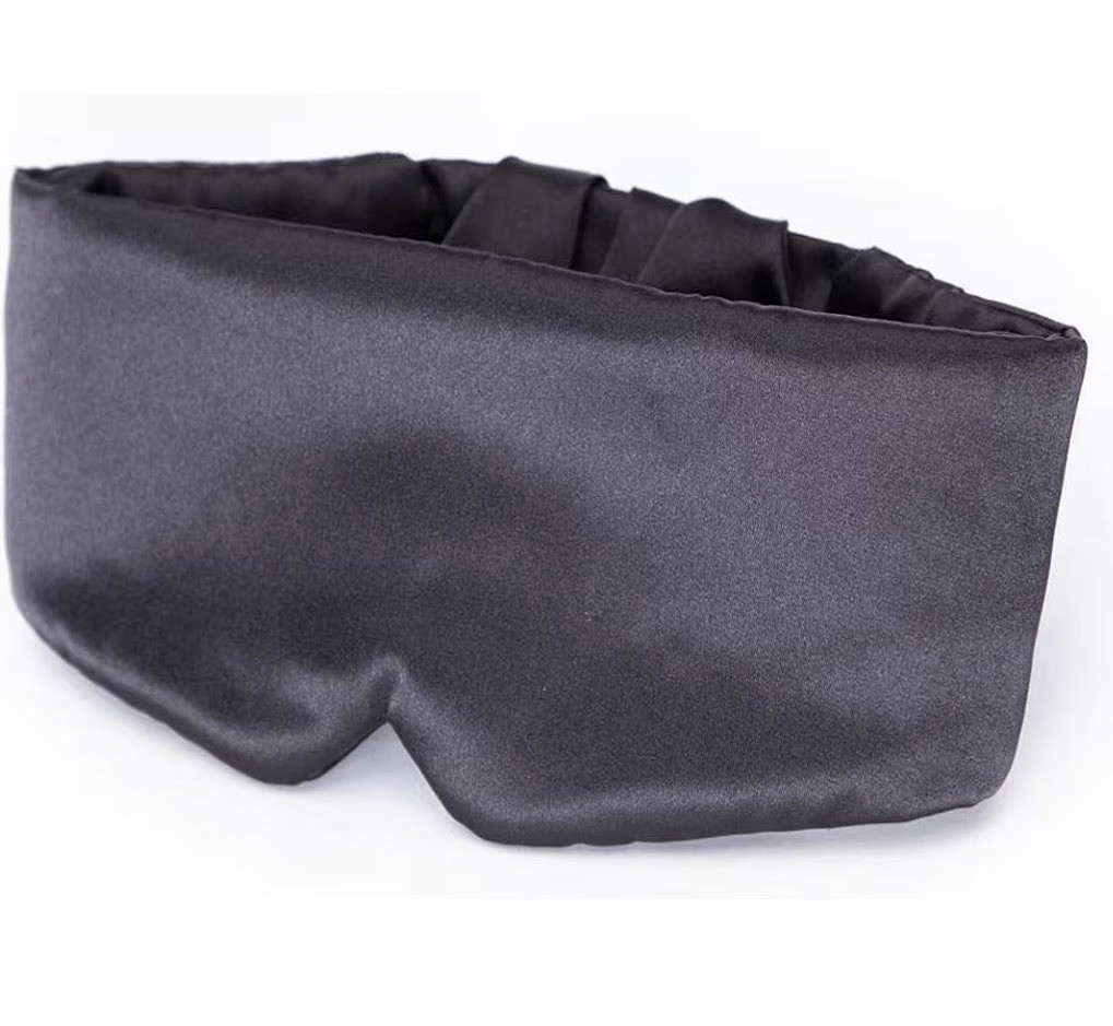 Satin Sleep Mask - Eye Masks for Sleep, Softer Than Silk Satin Sleeping Mask Bli