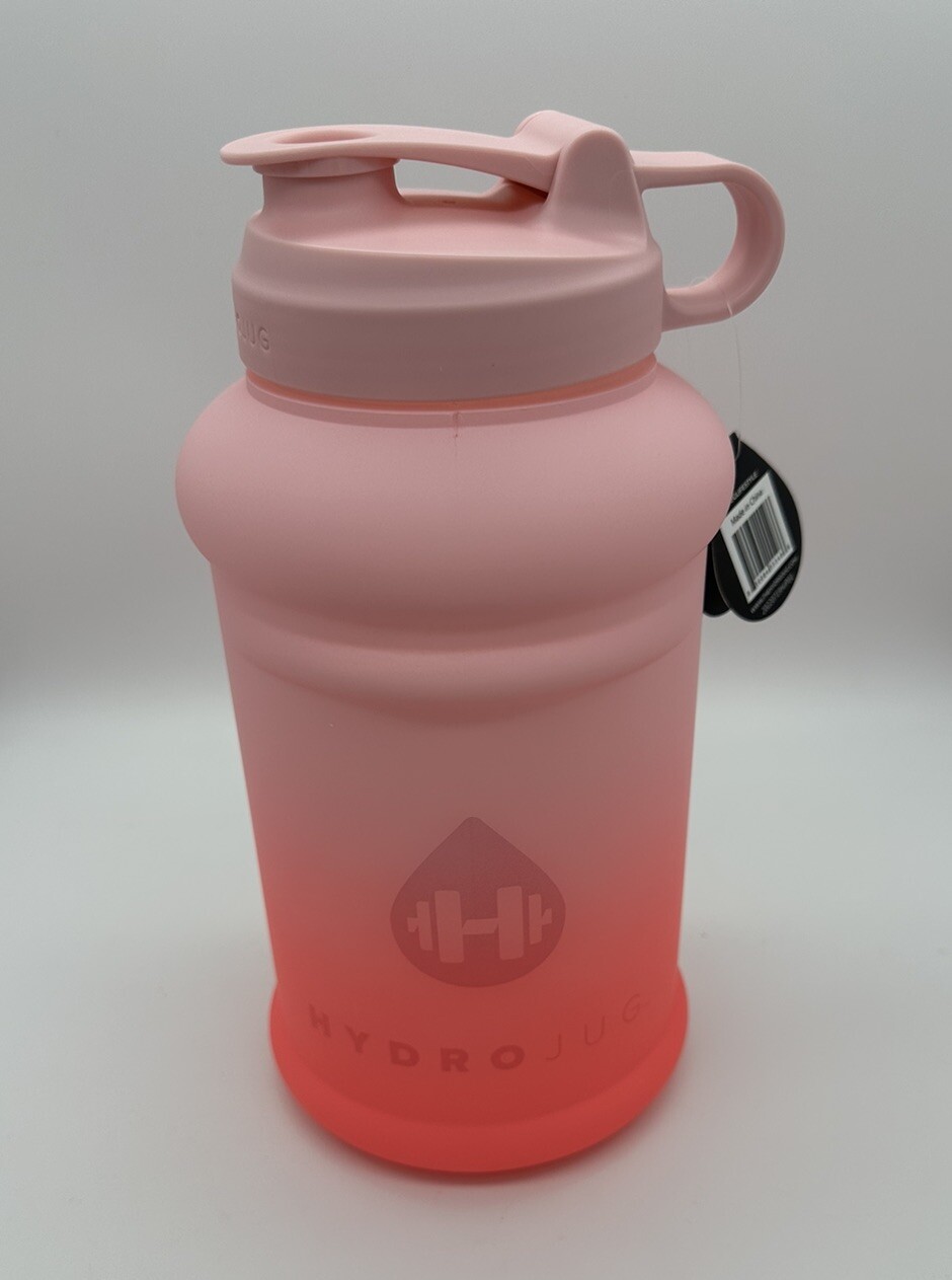 HydroJug Pro Water Bottle - Grapefruit 73oz Refillable Limited Edition Ombre New