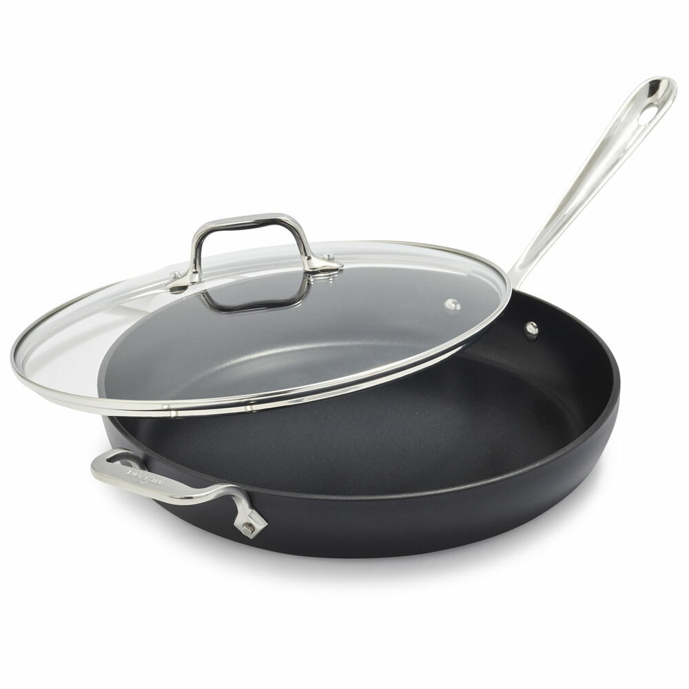 All-Clad HA1 Hard Anodized Nonstick PFOA Free 12" Fry Pan with Lid