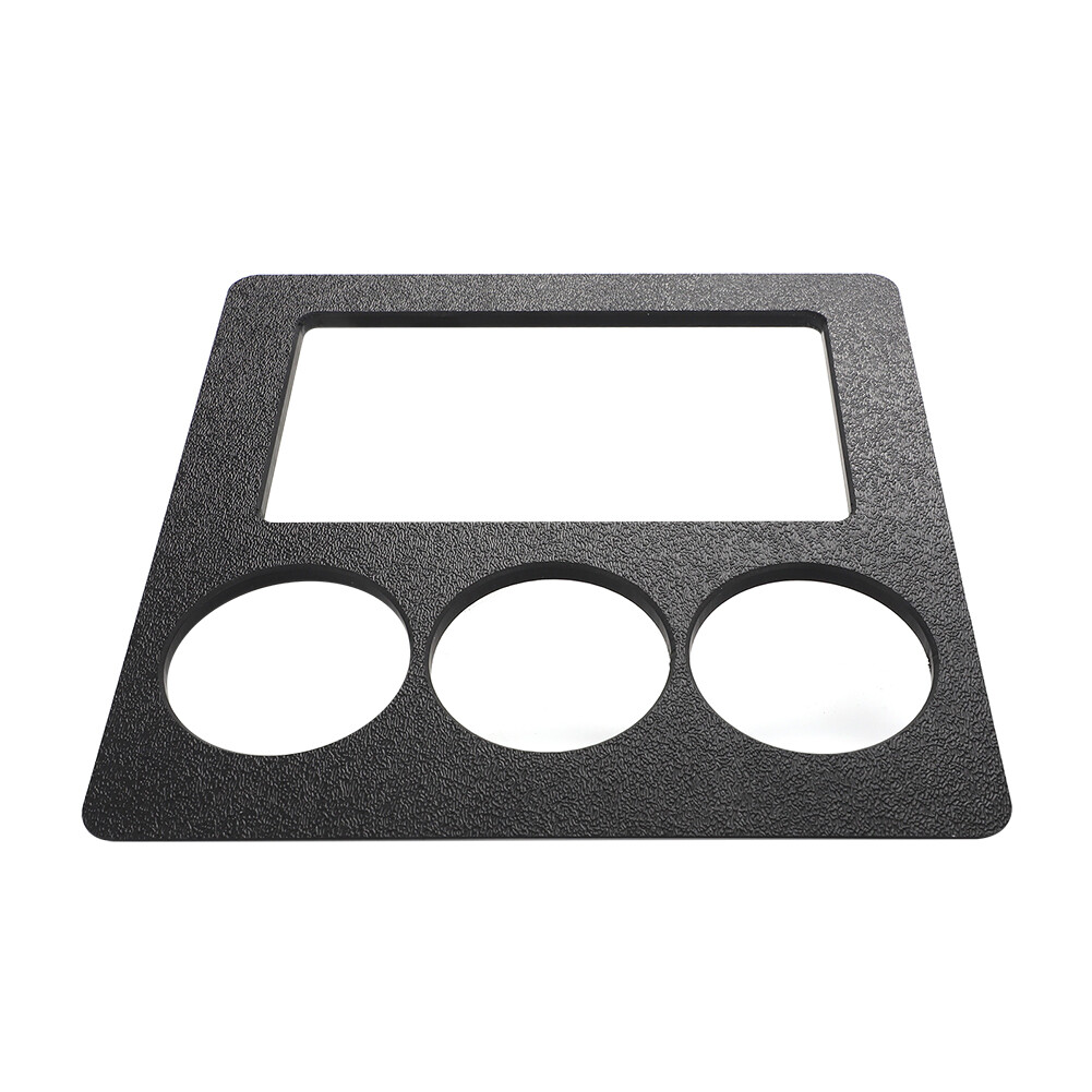 For Ford Fox Body Mustang 1987-1989 Radio Relocation Double Din Trim Bezel Cover