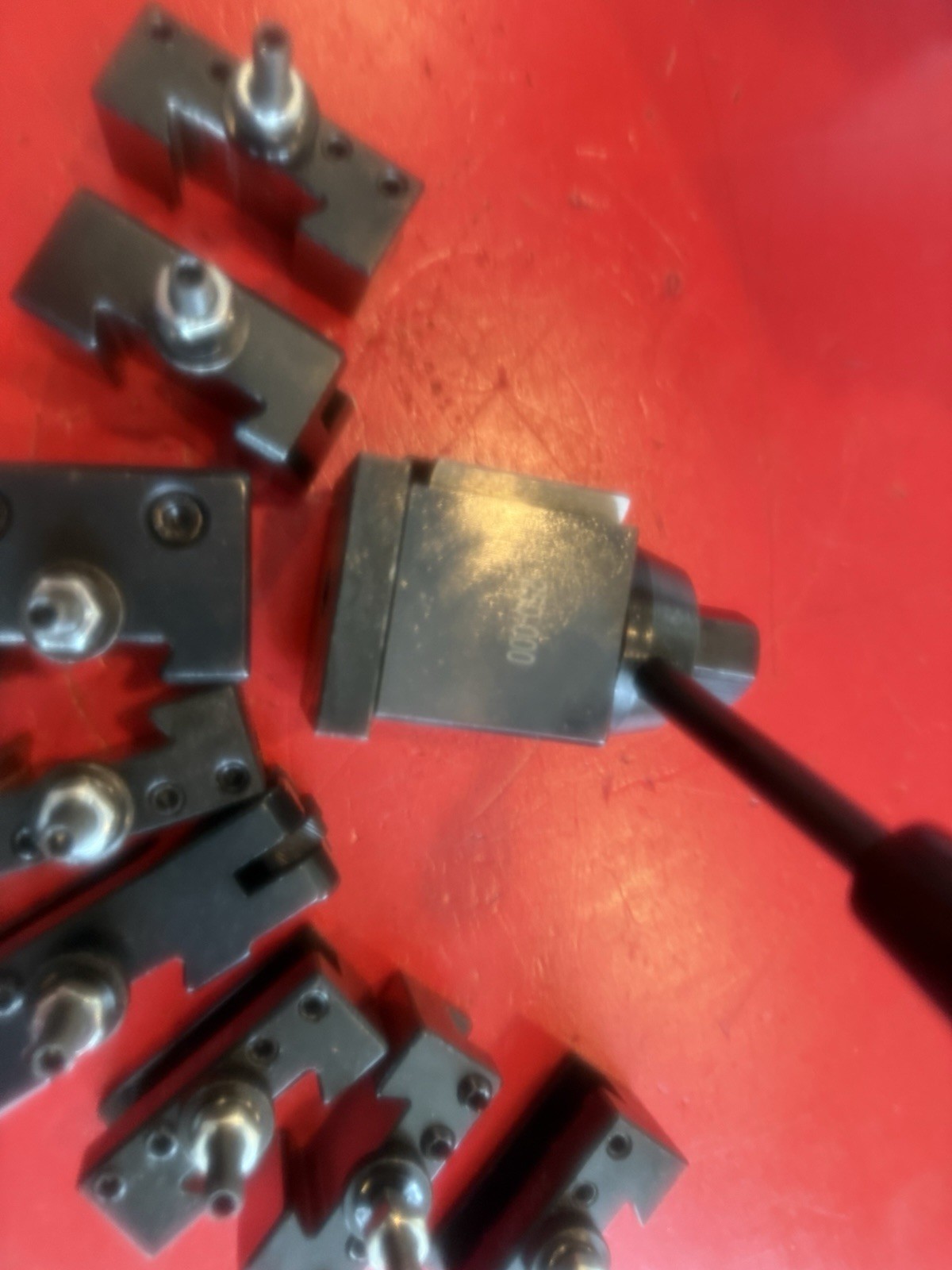 8 Piece OXA Tool Post Nos In Opened Box