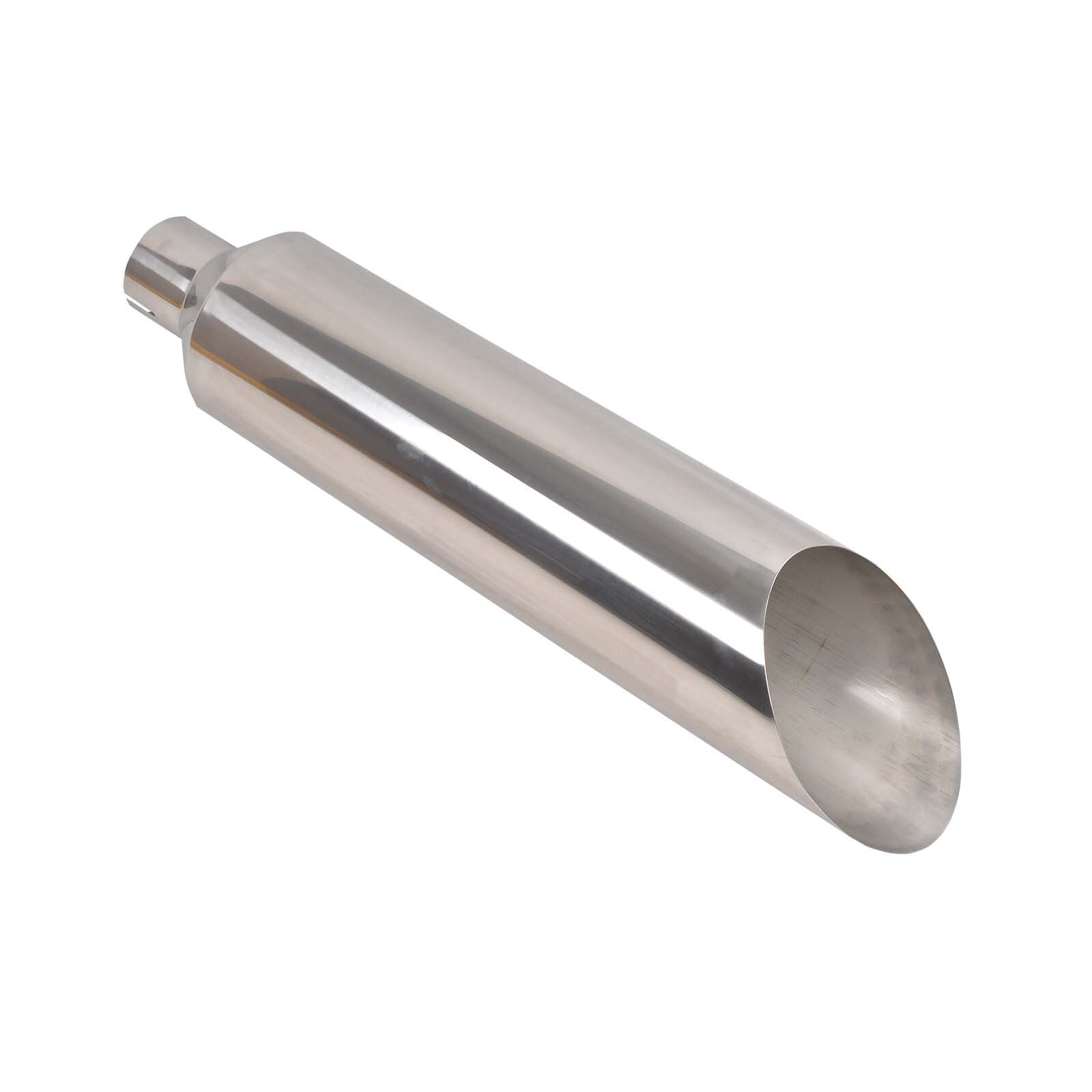 4''/5''Dual Smoker Diesel Exhaust Stack T Pipe+2X 4"/5''In 7''/ 8"Out Stack Tips