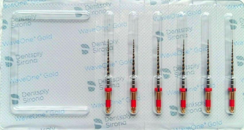 ALL SIZE! Waveone Gold Wave One Endodontic File Root Canal Dentsply 6pcs/Pk