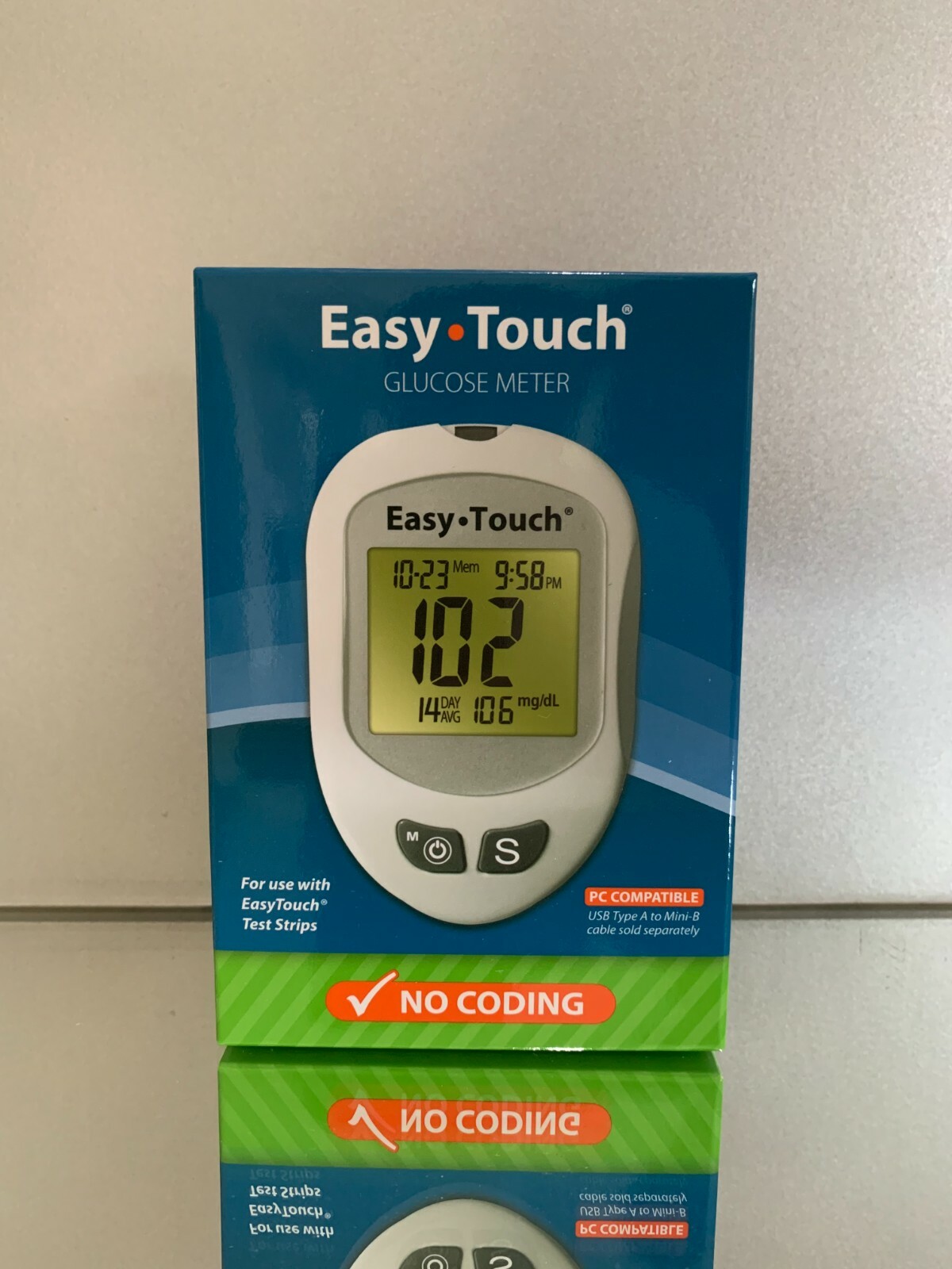Easy Touch Blood Glucose METER FAST FREE SHIPPING